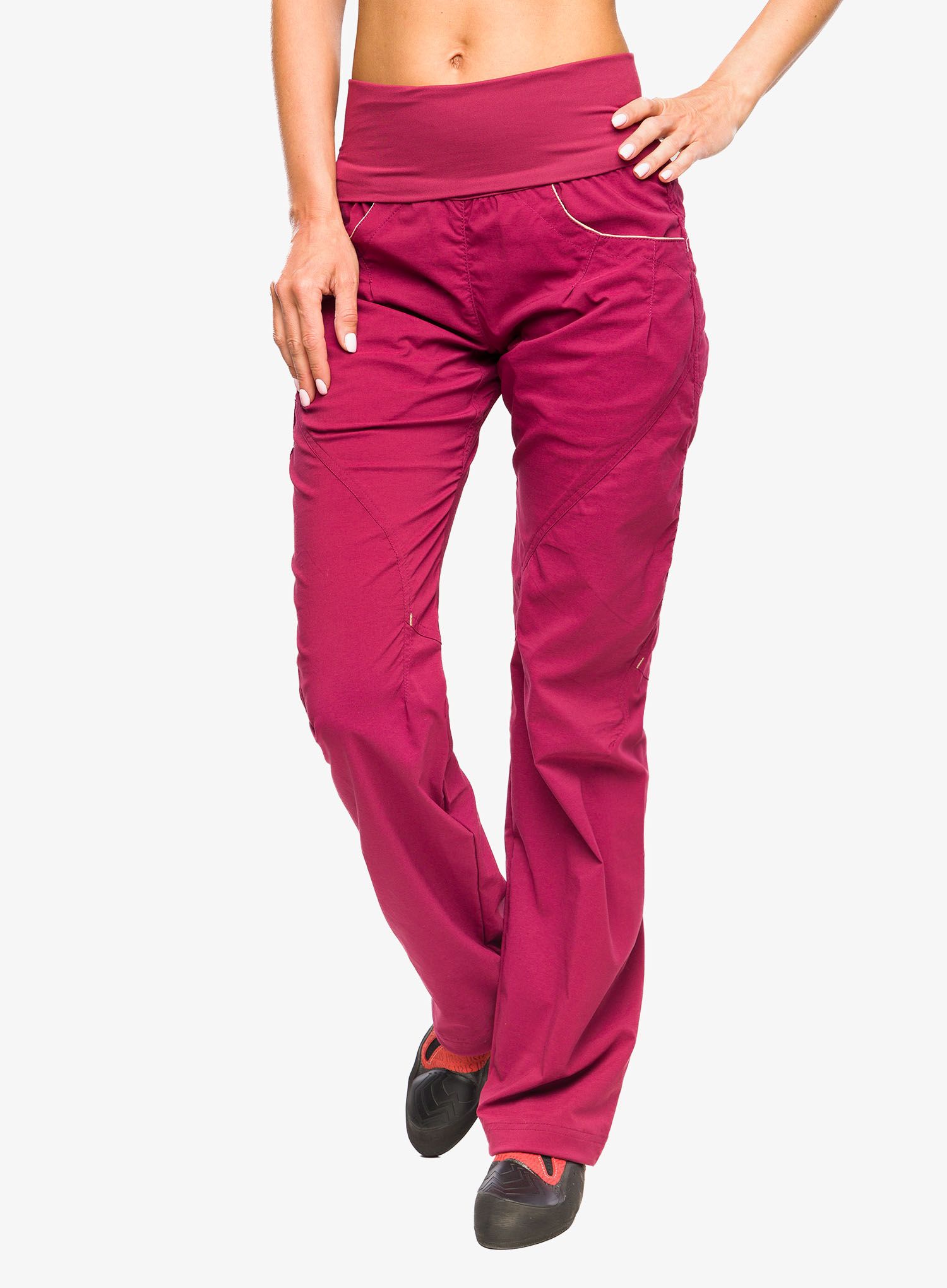Lezecké kalhoty dámské Ocun Noya Pants - wine rhododendron