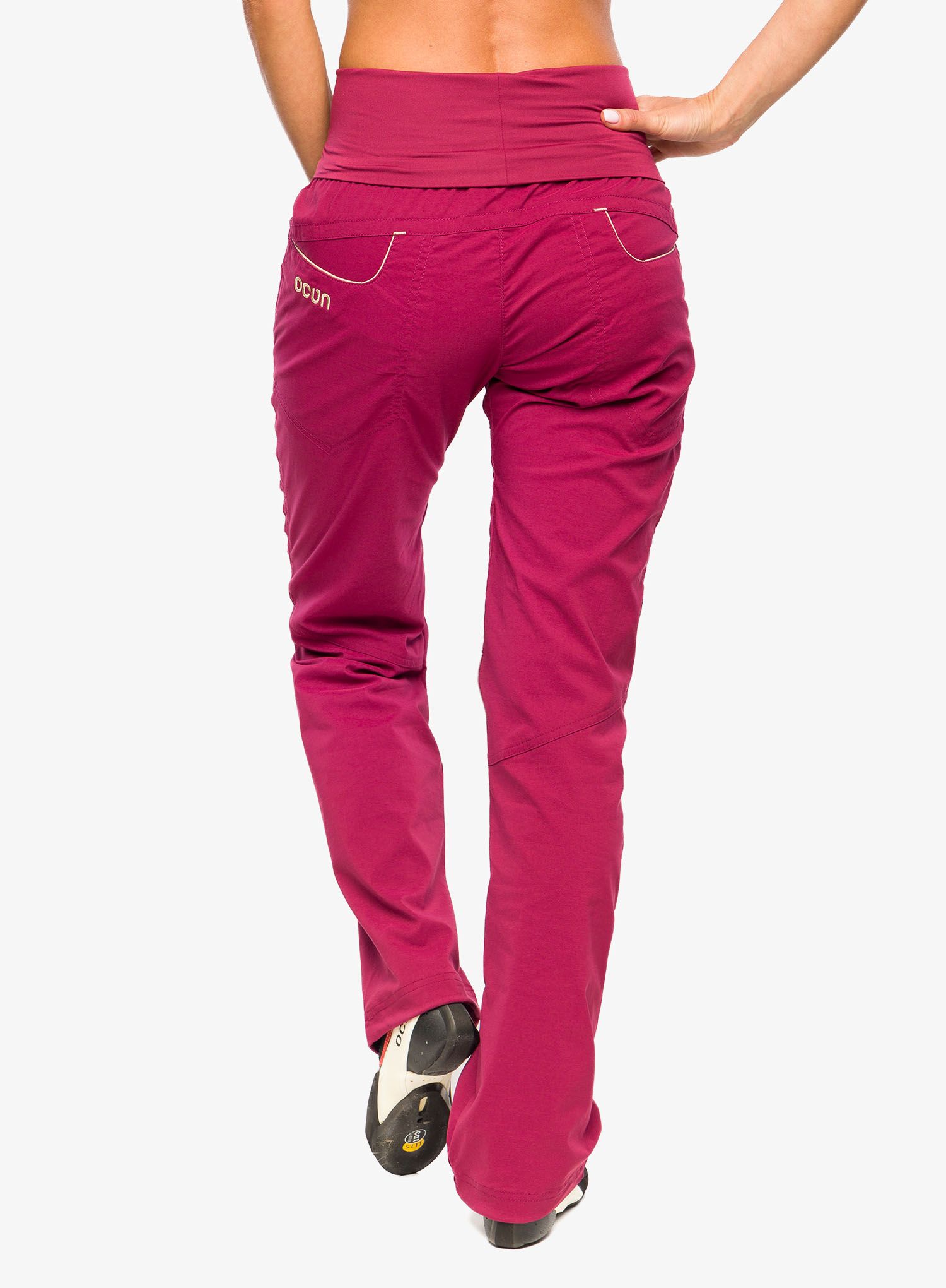 Lezecké kalhoty dámské Ocun Noya Pants - wine rhododendron