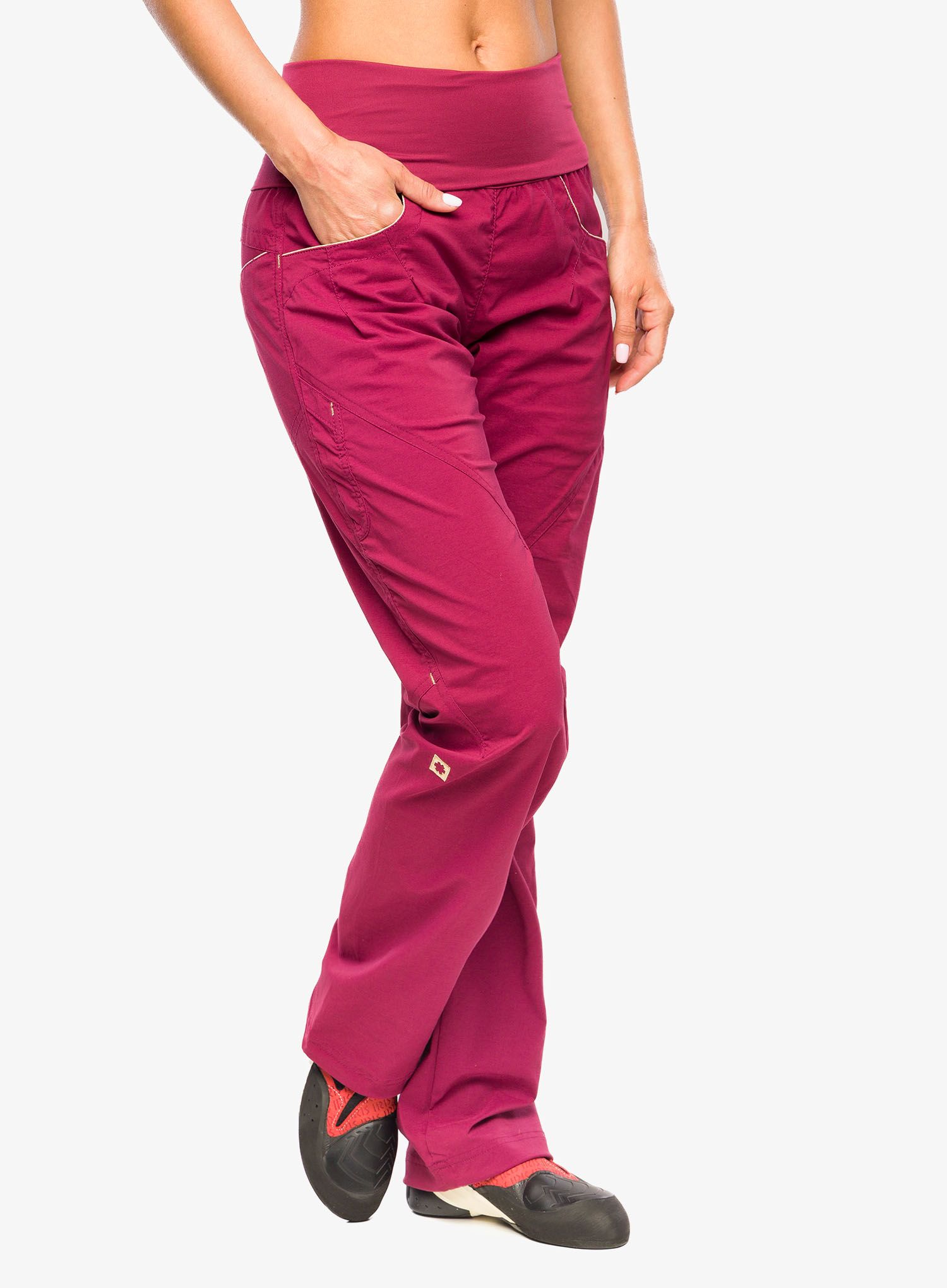 Lezecké kalhoty dámské Ocun Noya Pants - wine rhododendron