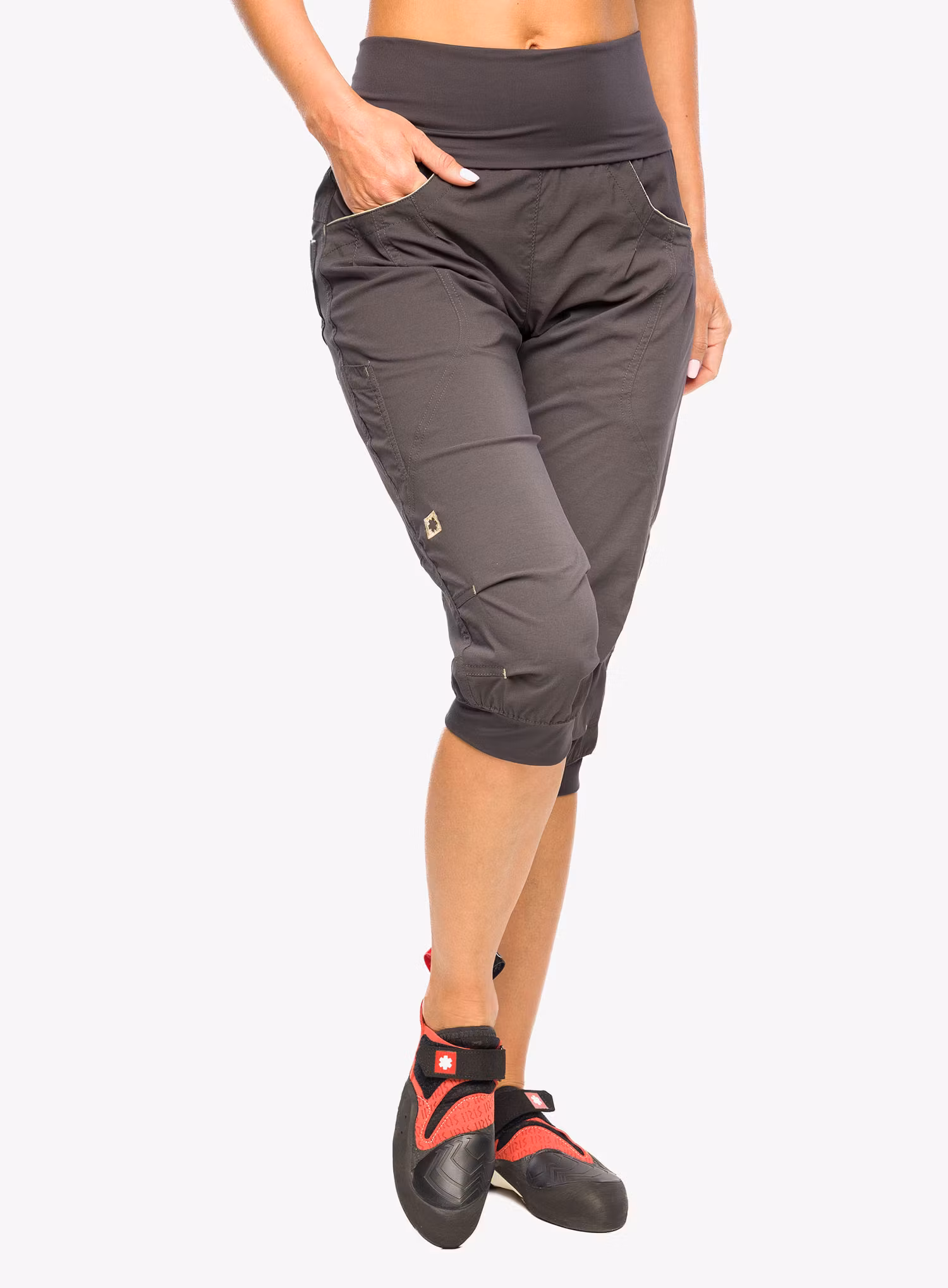 Dámské lezecké kraťasy Ocun Noya Shorts - anthracite obsidian