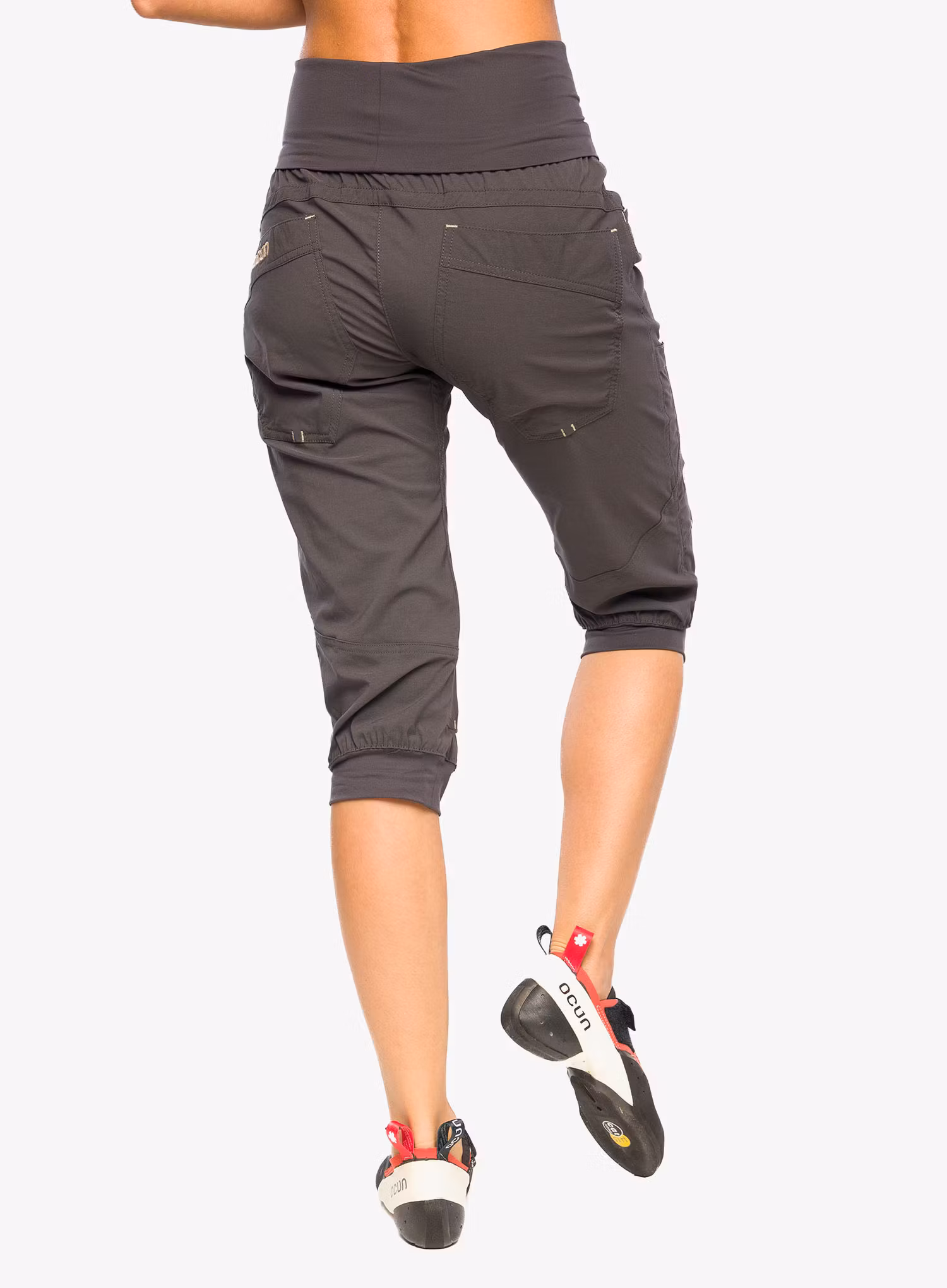 Dámské lezecké kraťasy Ocun Noya Shorts - anthracite obsidian
