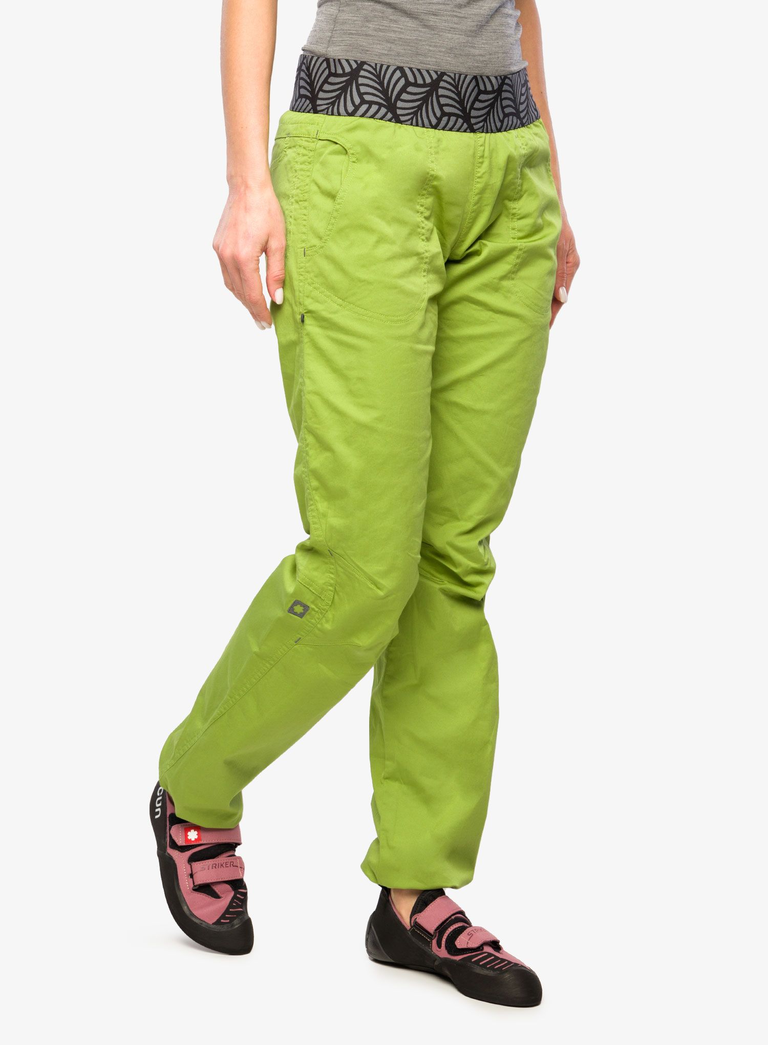 Lezecké kalhoty dámské Ocun Pantera Organic Pants - green peridot
