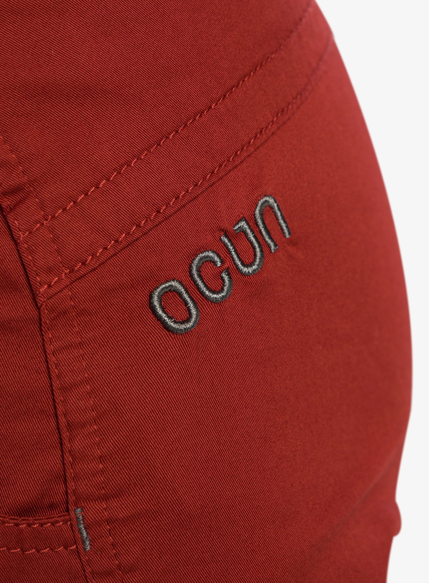 Lezecké kalhoty dámské Ocun Pantera Organic Pants - wine syrah