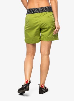 Dámské lezecké kraťasy Ocun Pantera Organic Shorts - green peridot