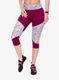 Lezecké legíny Ocun Rhea 3/4 Leggings - wine rhododendron