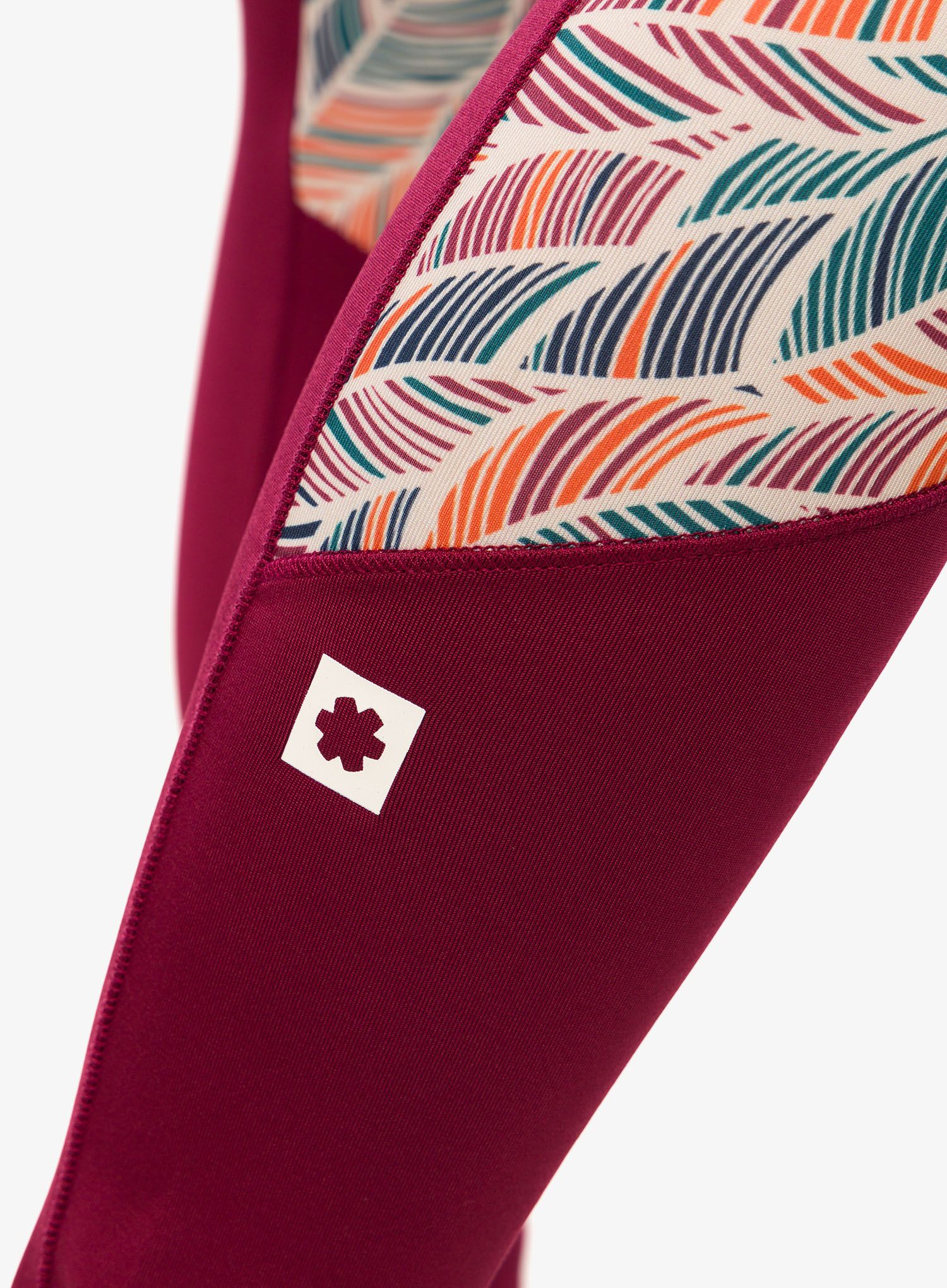 Lezecké legíny Ocun Rhea Leggings - wine rhododendron