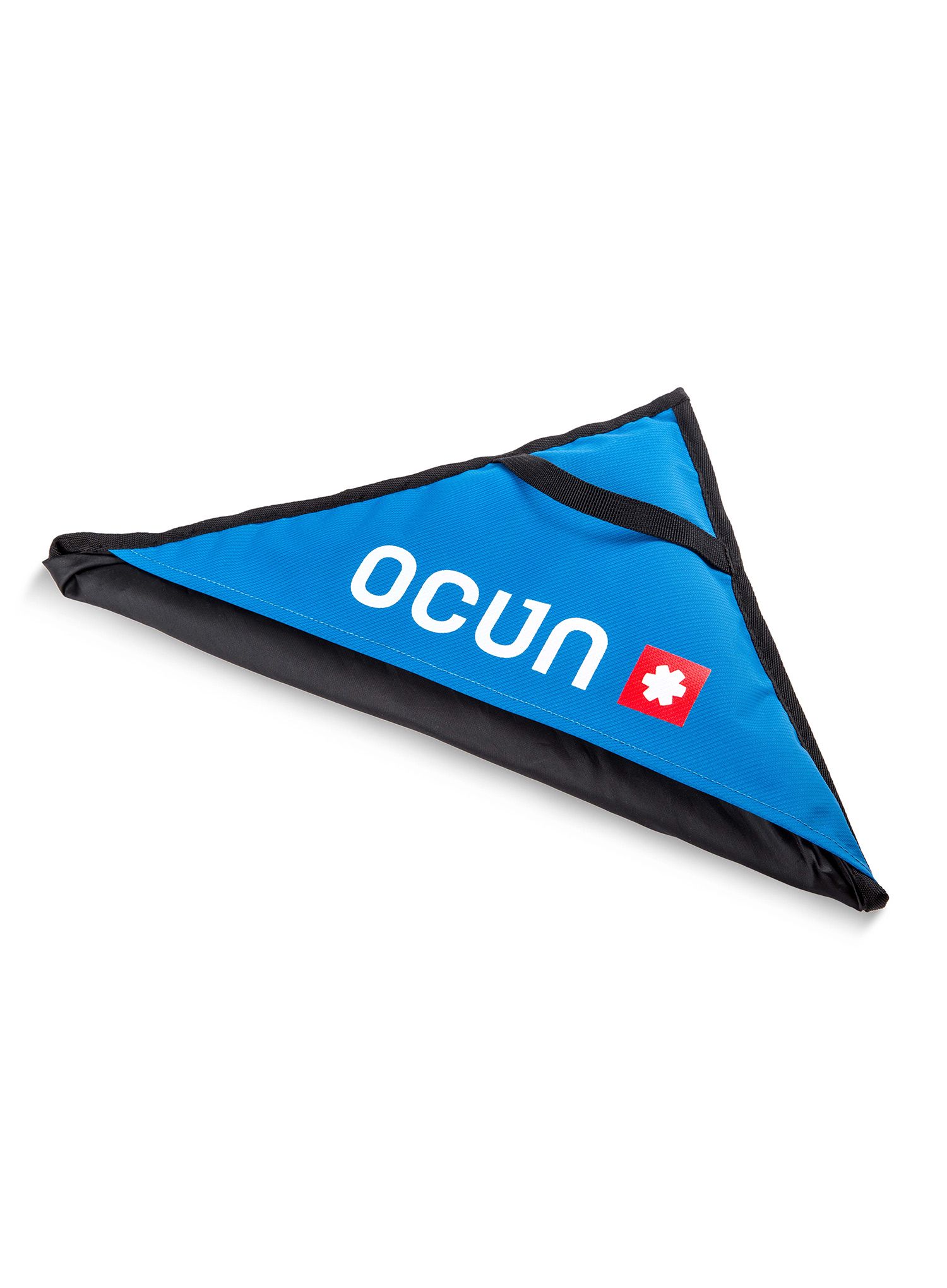 Vak na lano s plachtou Ocun Ropemat - black blue caribbean