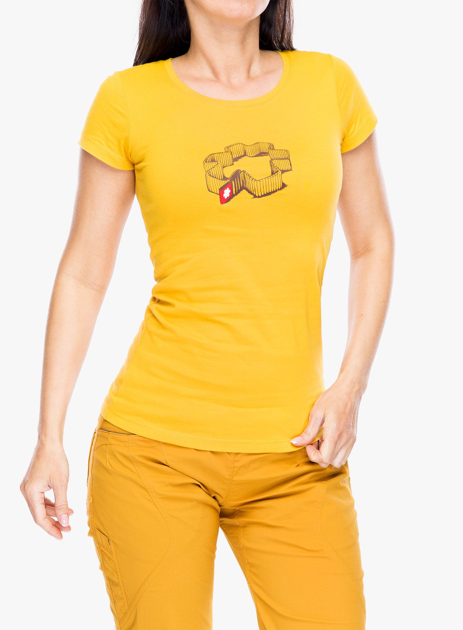 Dámské tričko Ocun T Sling - golden yellow