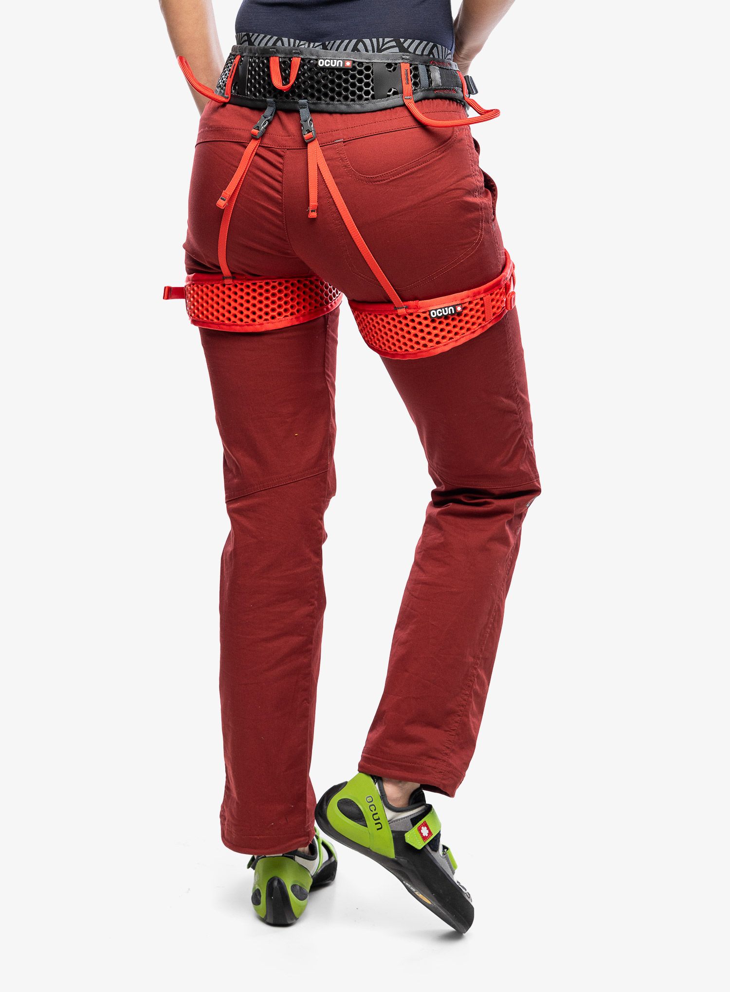 Lezecký úvazek dámský Ocun WeBee Lady - black/red
