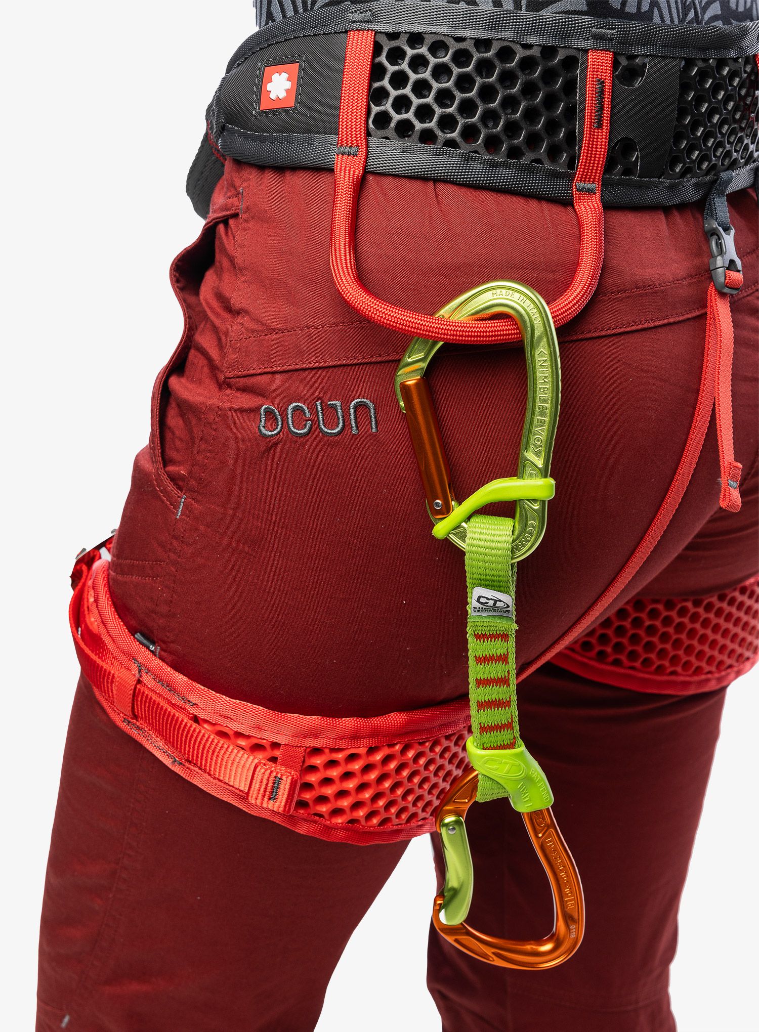 Lezecký úvazek dámský Ocun WeBee Lady - black/red