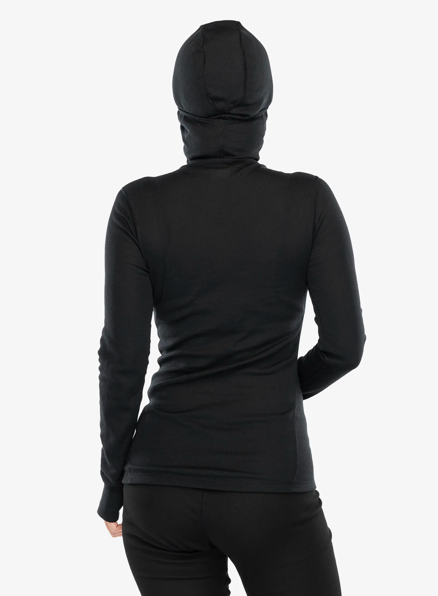 Dámská funkční mikina Odlo Active Warm BL Top Facemask LS - black