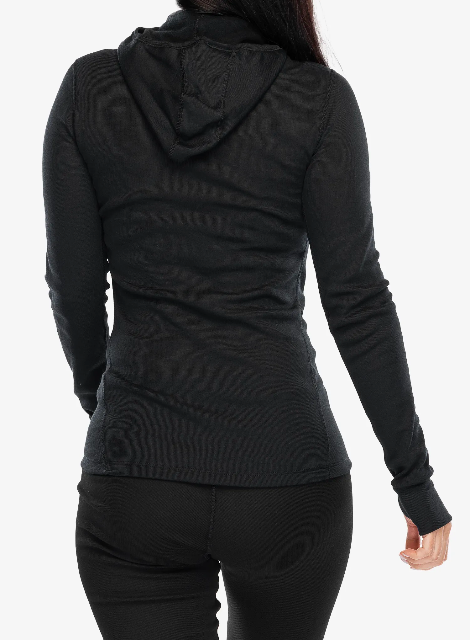 Dámská funkční mikina Odlo Active Warm BL Top Facemask LS - black