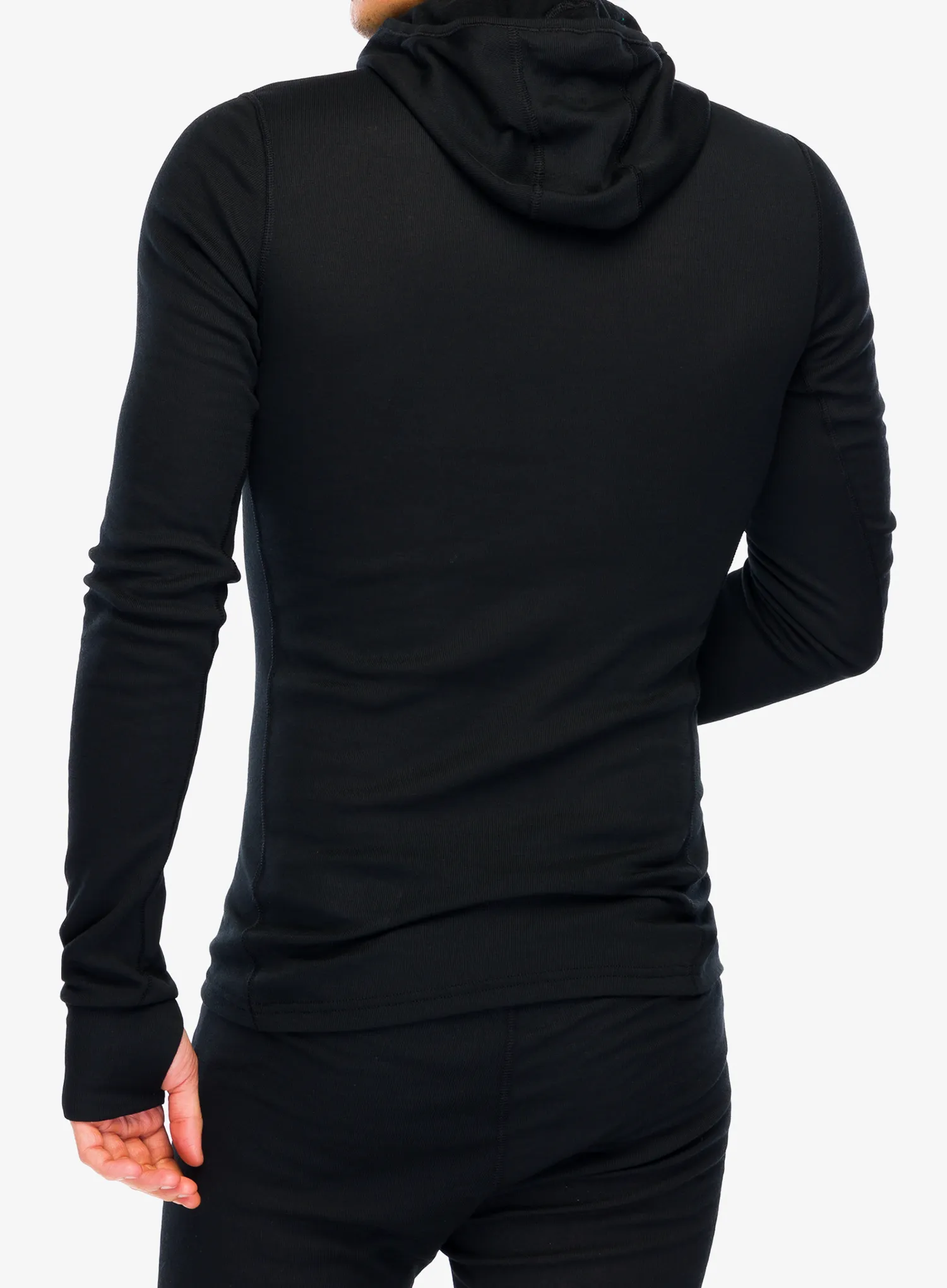 Funkční mikina Odlo Active Warm BL Top Facemask LS - black