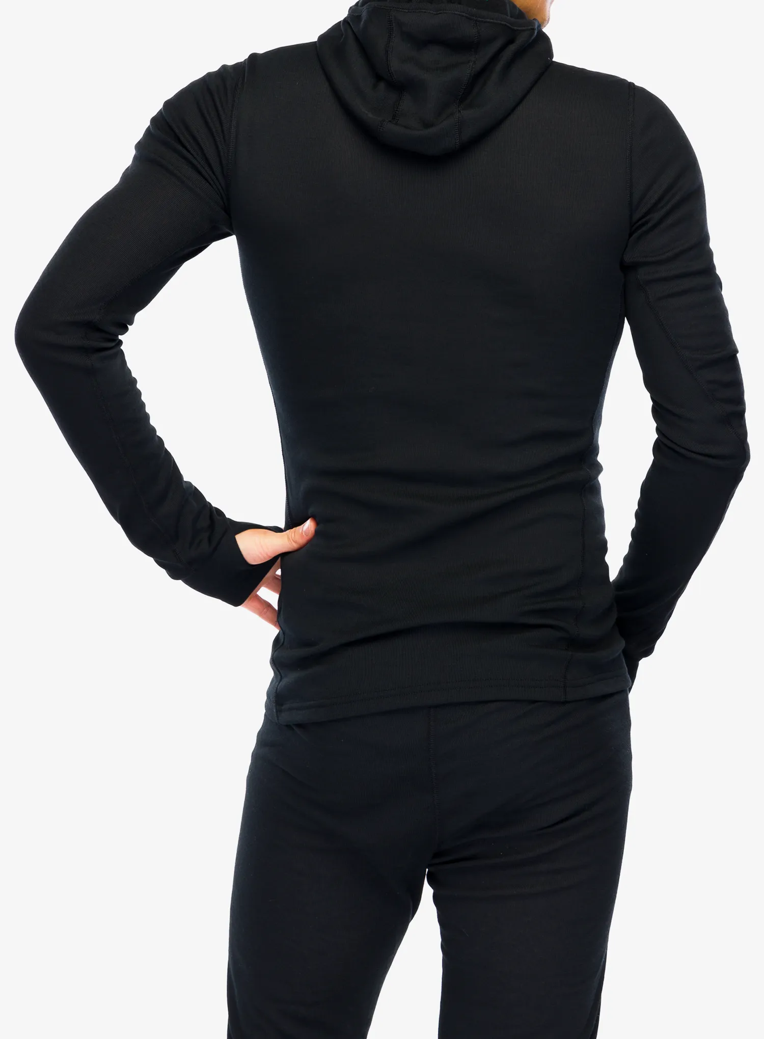 Funkční mikina Odlo Active Warm BL Top Facemask LS - black