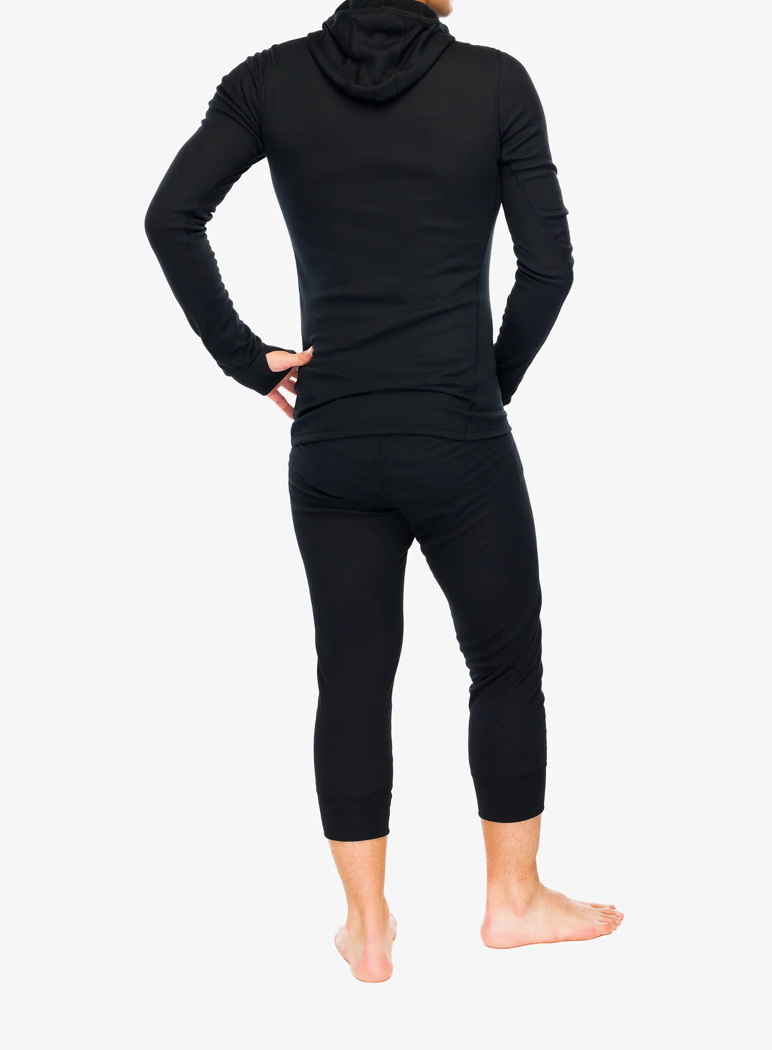 Funkční mikina Odlo Active Warm BL Top Facemask LS - black