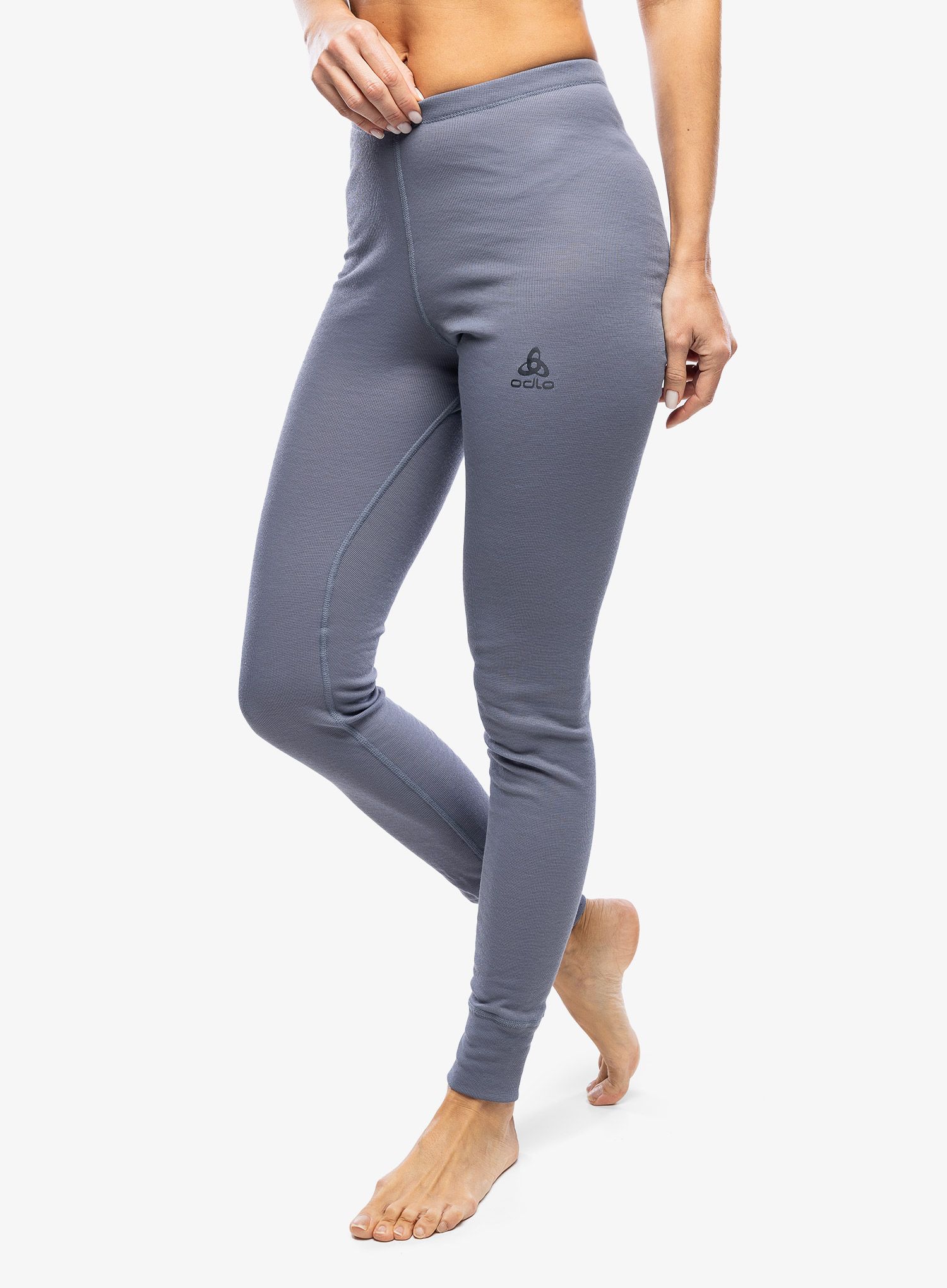 Termolegíny dámské Odlo Active Warm Eco BL Bottom Long - folkstone gray