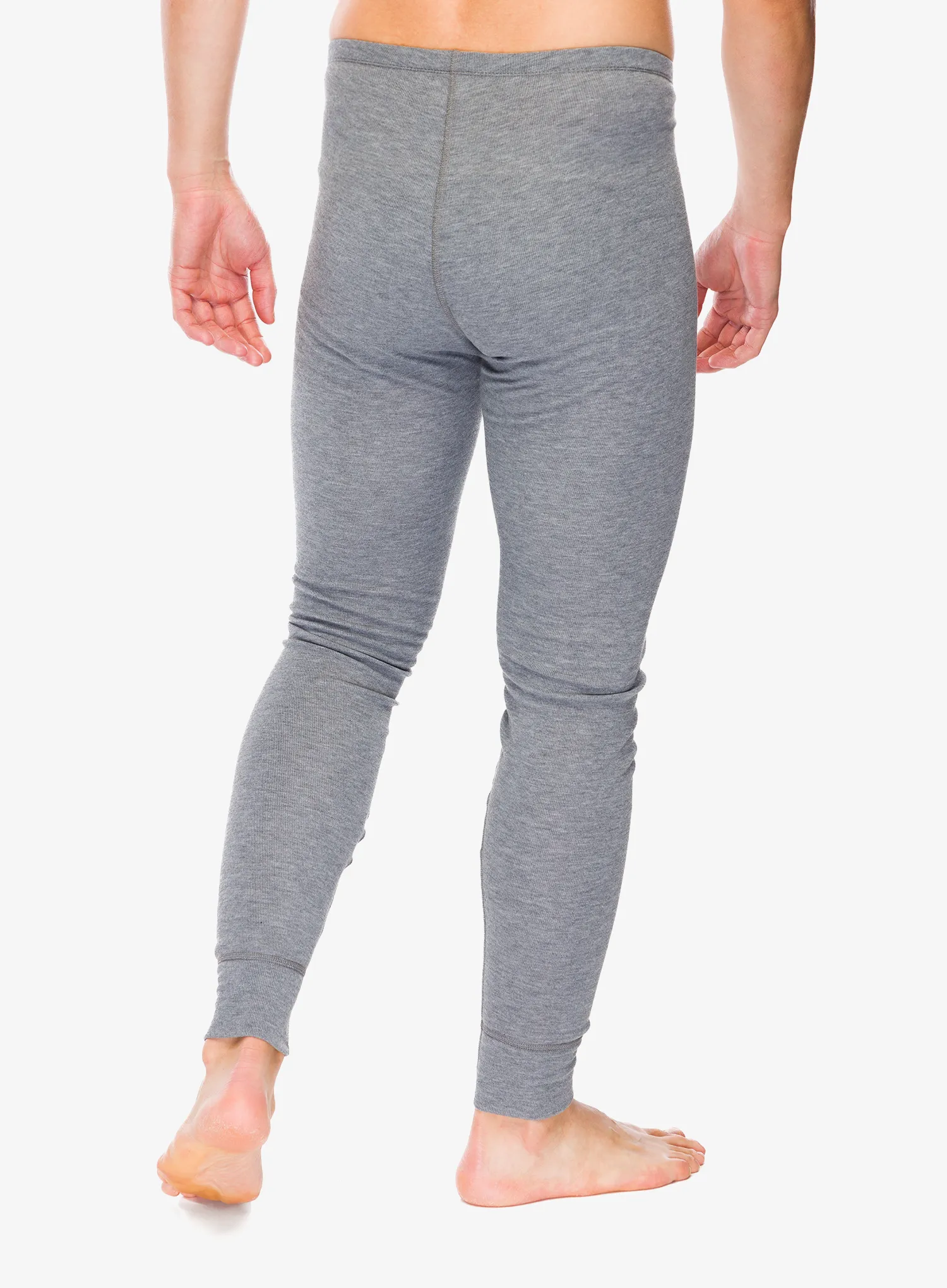 Termolegíny Odlo Active Warm Eco BL Bottom Long - odlo steel grey melange