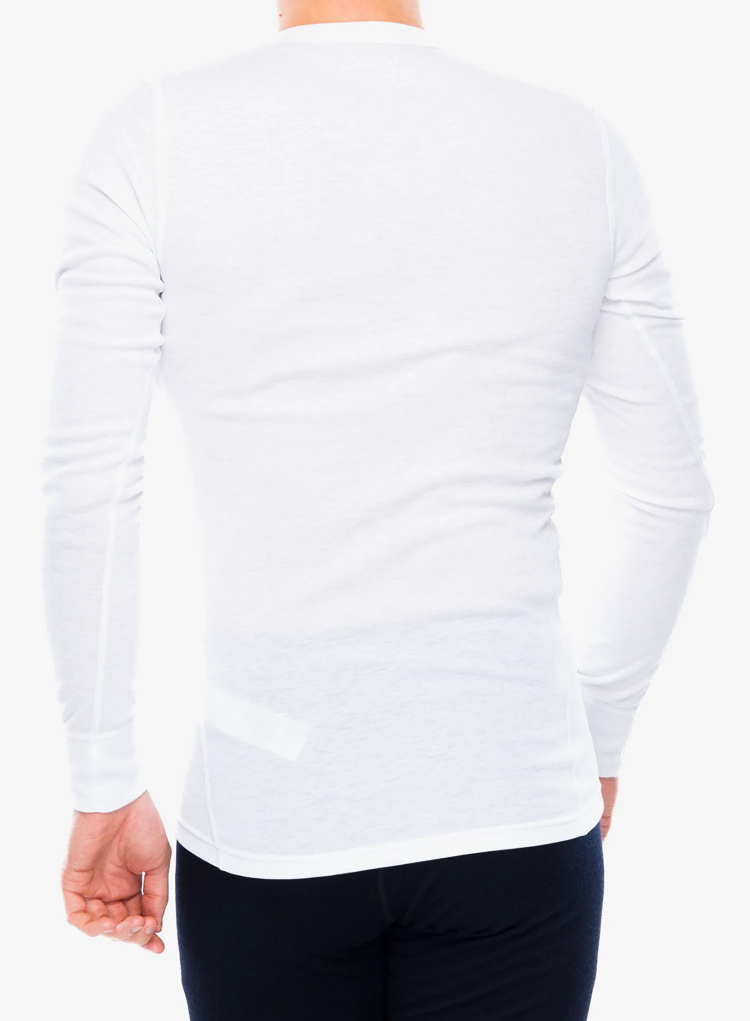 Funkční mikina Odlo Active Warm Eco BL Top Crew Neck LS - white