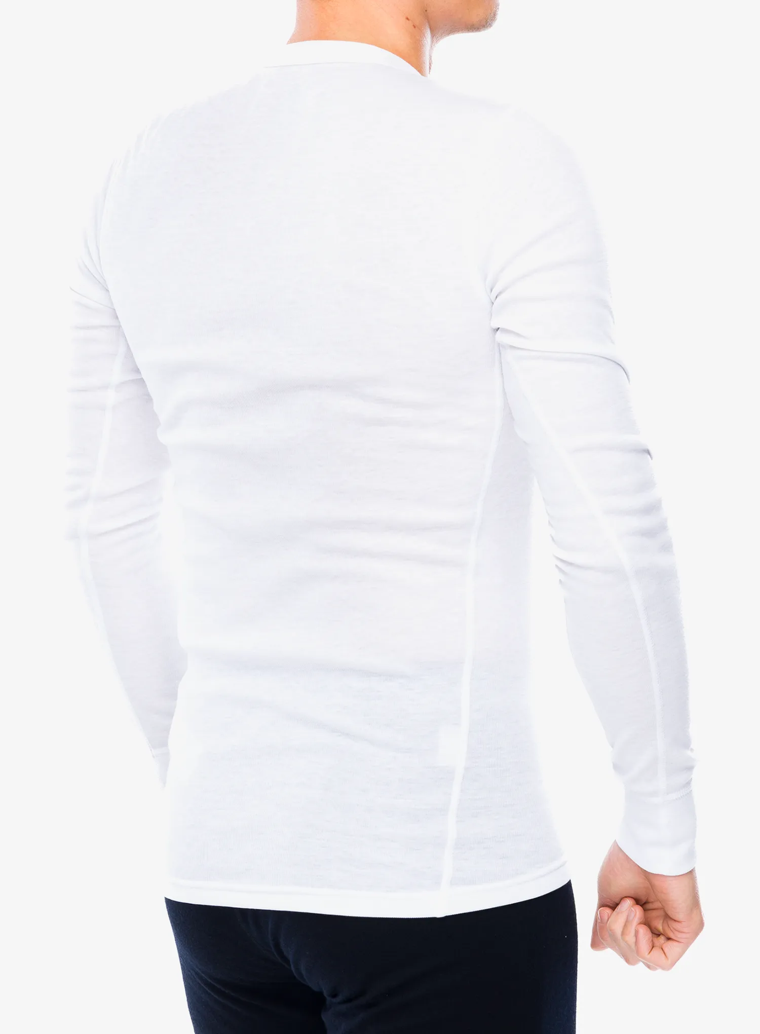 Funkční mikina Odlo Active Warm Eco BL Top Crew Neck LS - white
