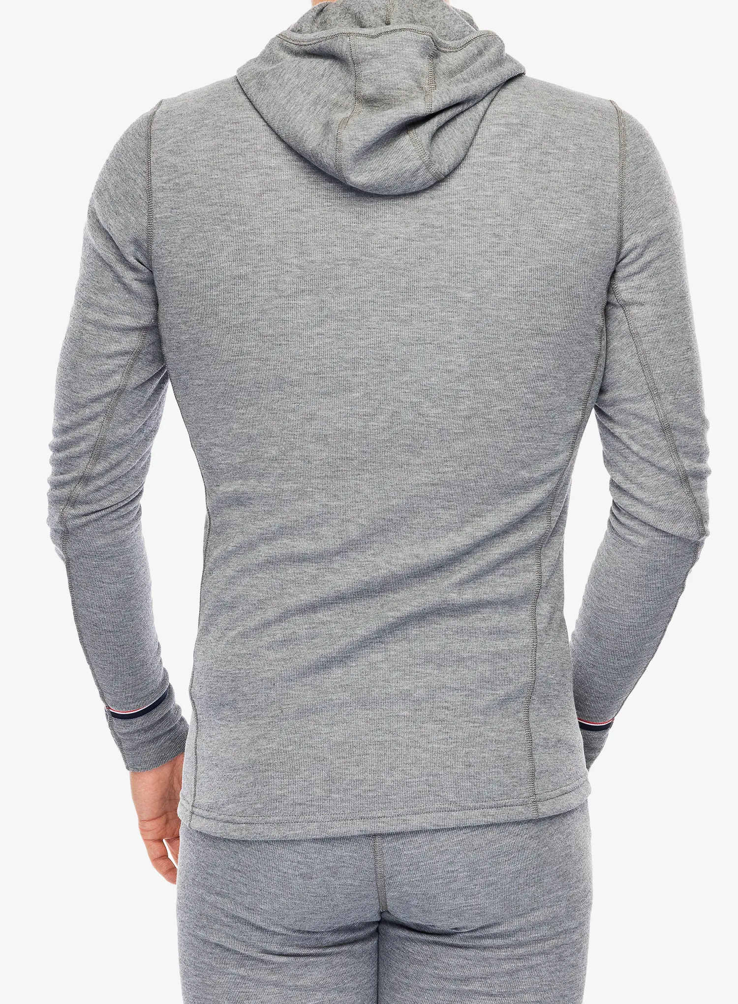 Funkční mikina Odlo Active Warm Originals BL Top Facemask LS - odlo steel grey melange