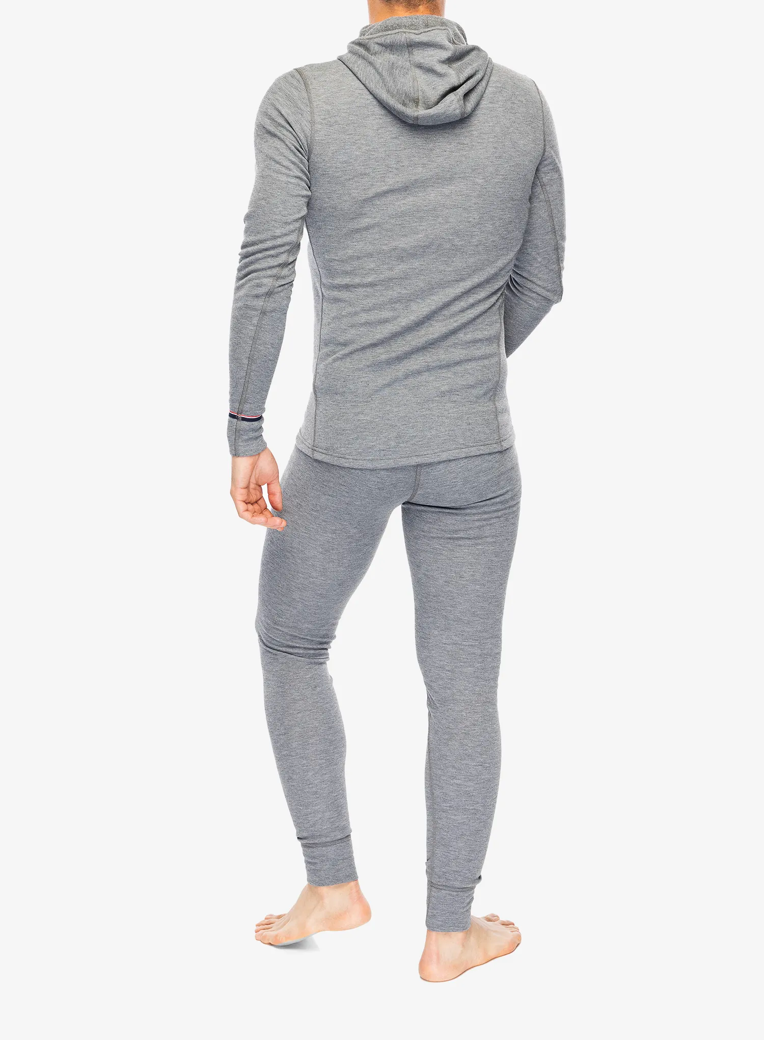 Funkční mikina Odlo Active Warm Originals BL Top Facemask LS - odlo steel grey melange