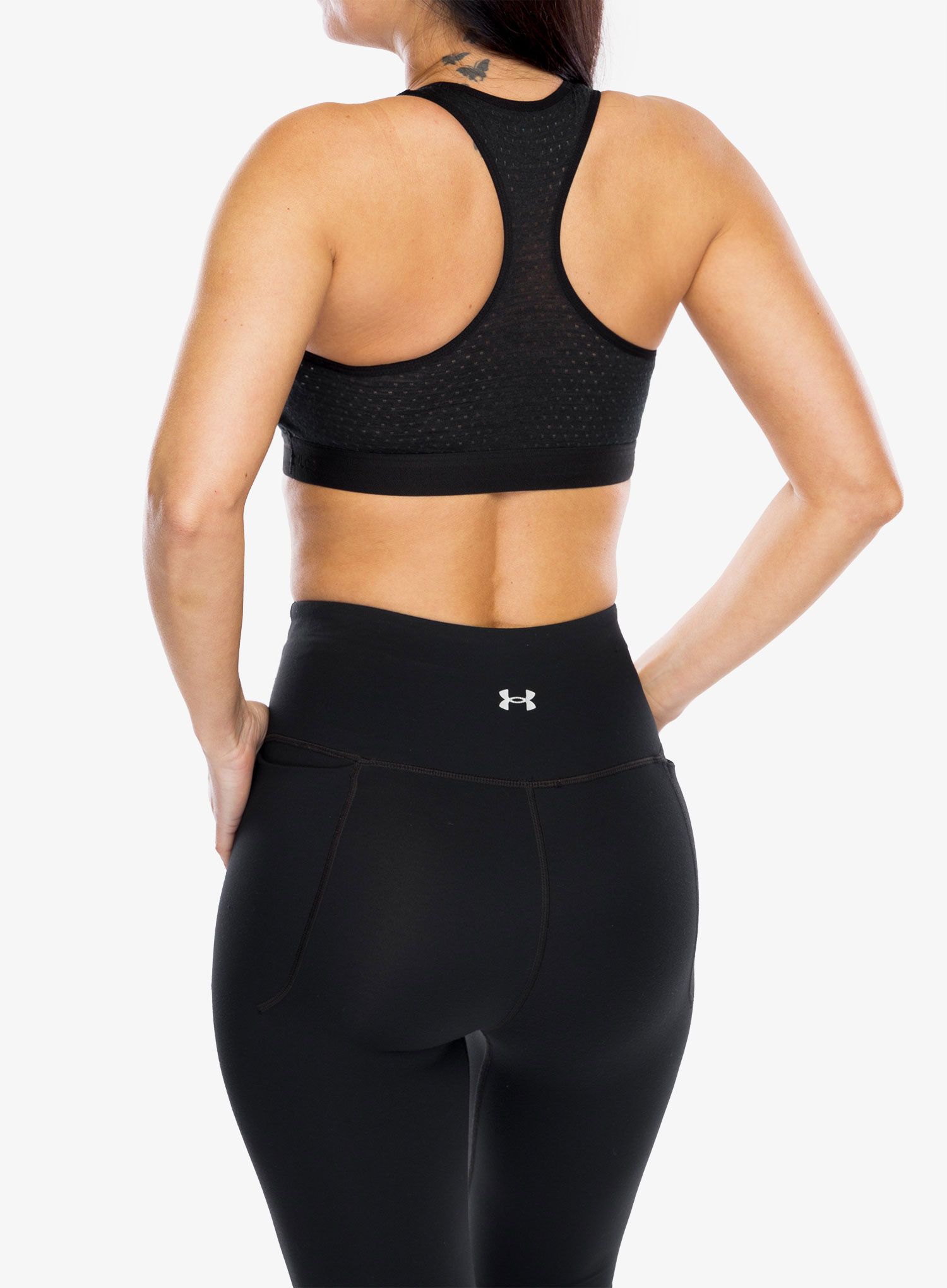 Sportovní podprsenka Odlo Ascent PW Medium Sport Bra - black