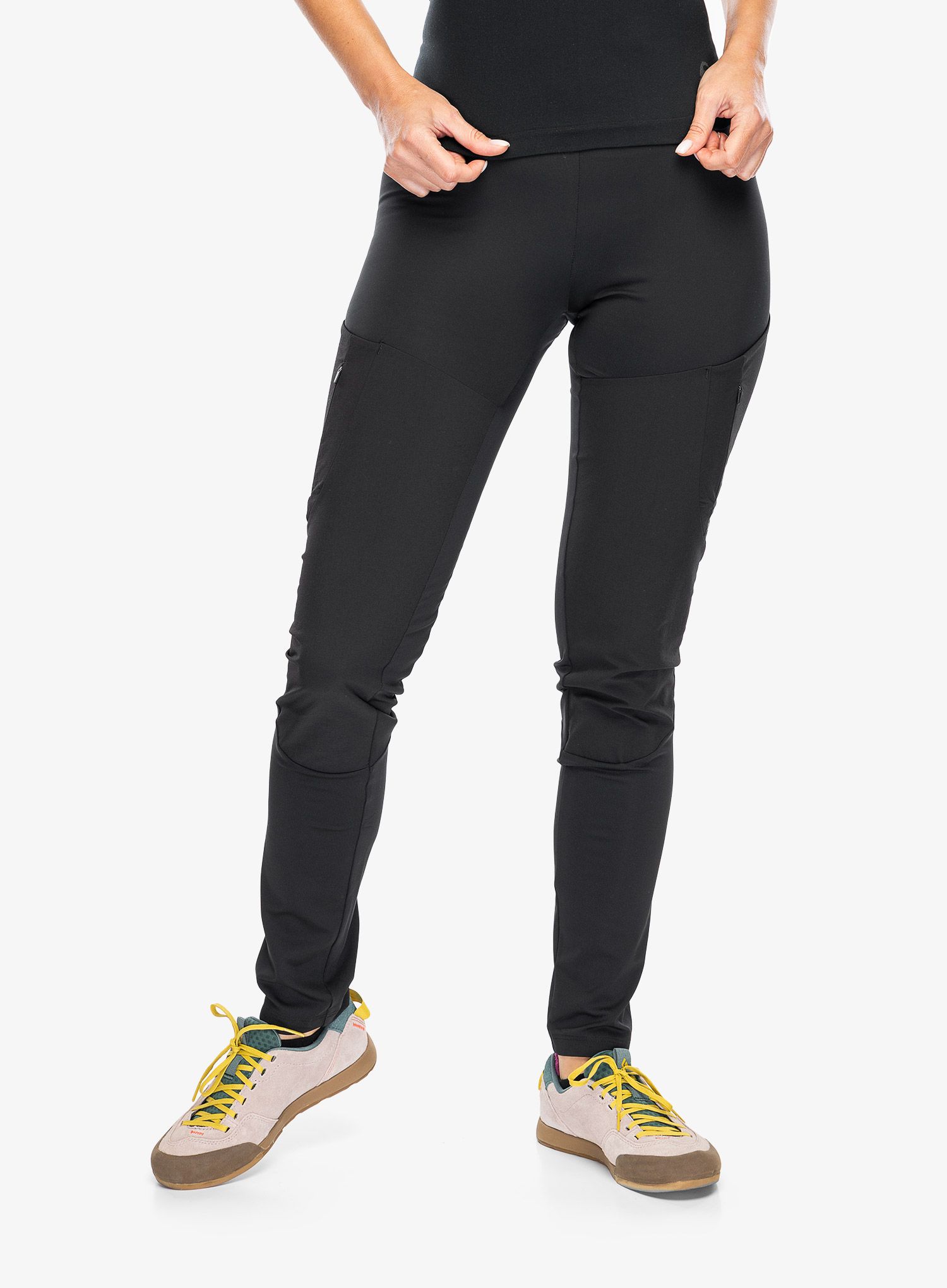Dámské legíny Odlo Ascent Tights  - black