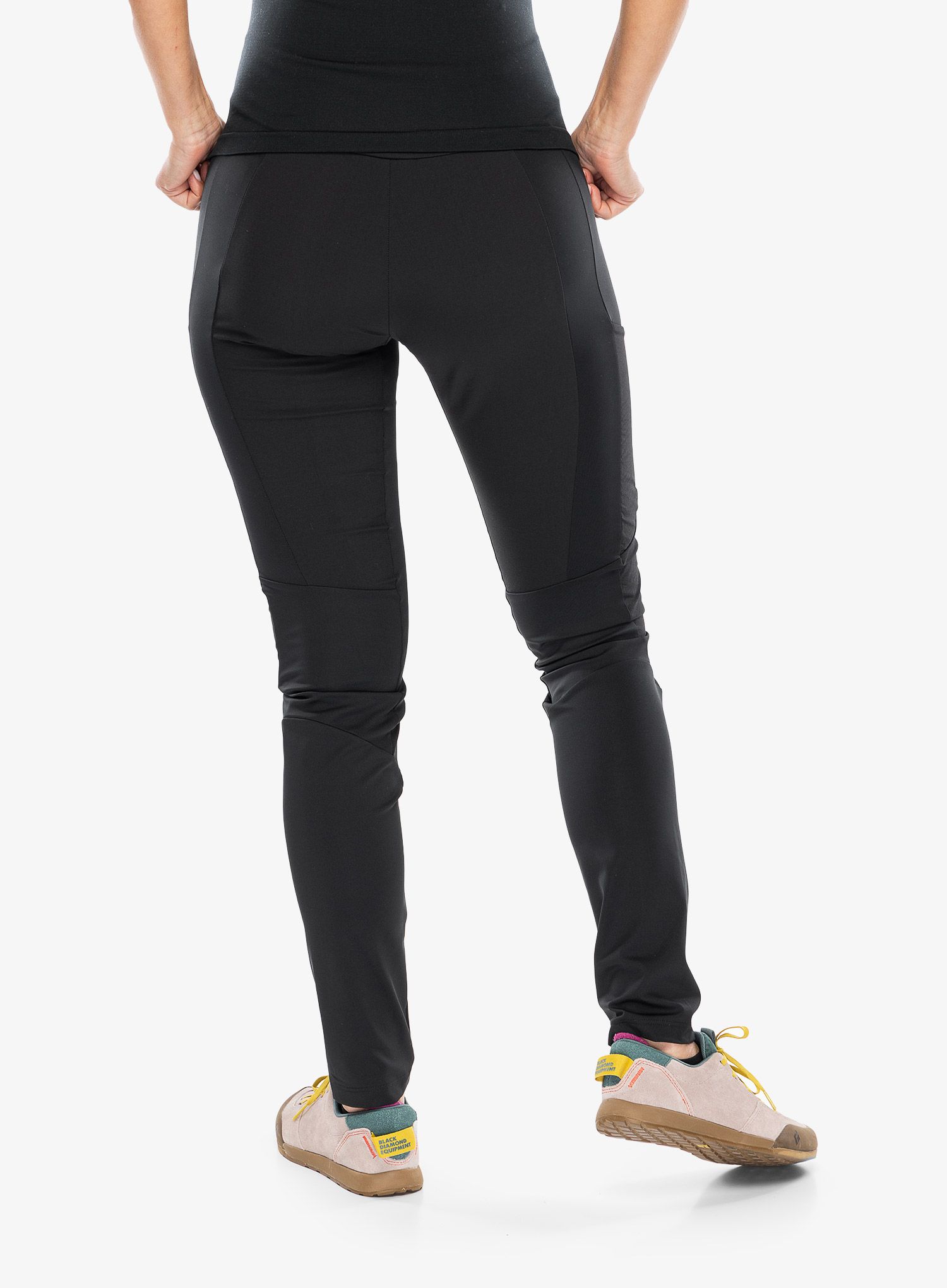 Dámské legíny Odlo Ascent Tights  - black