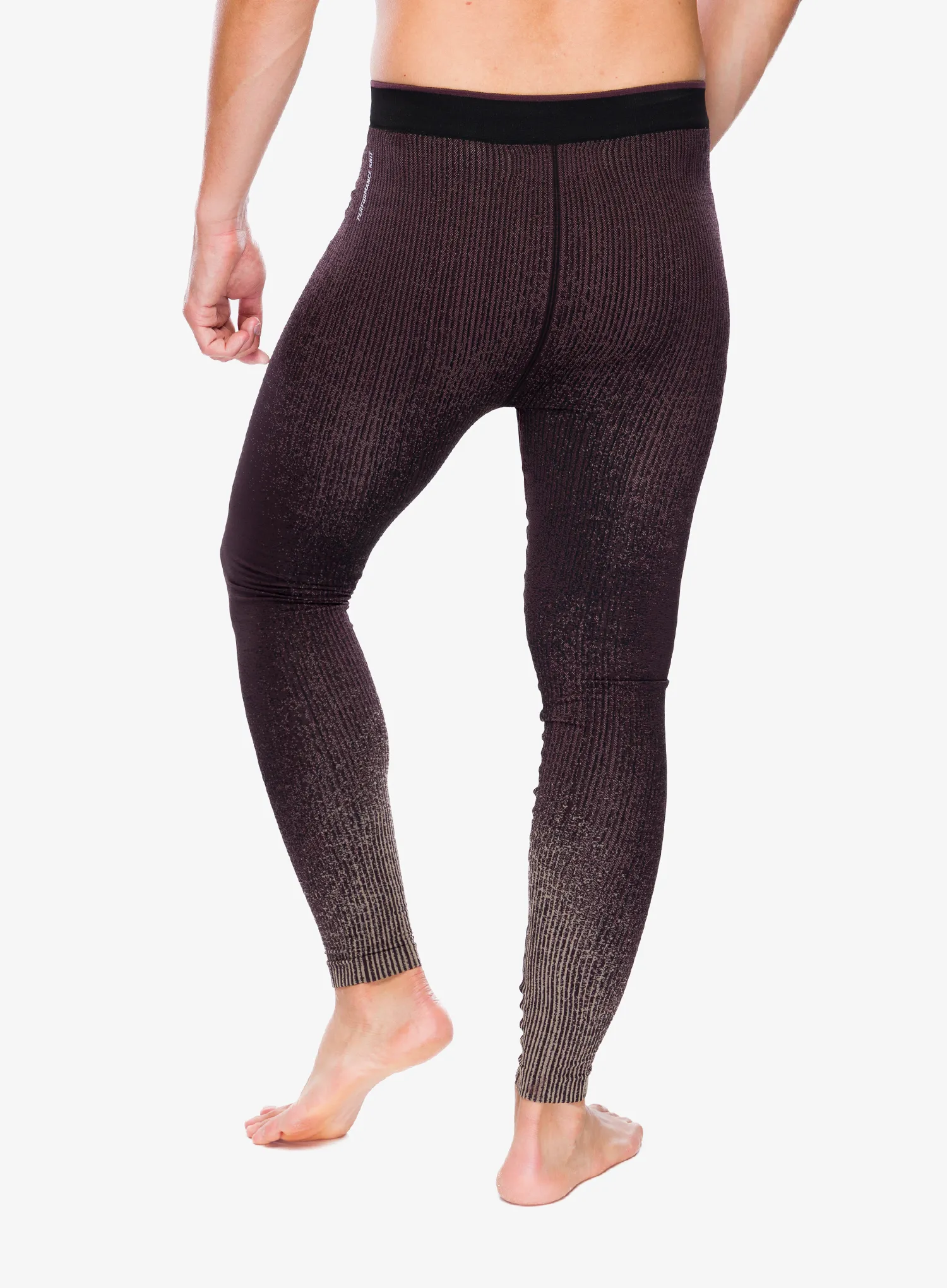 Termolegíny Odlo Blackcomb Eco BL Bottom Long - fudge