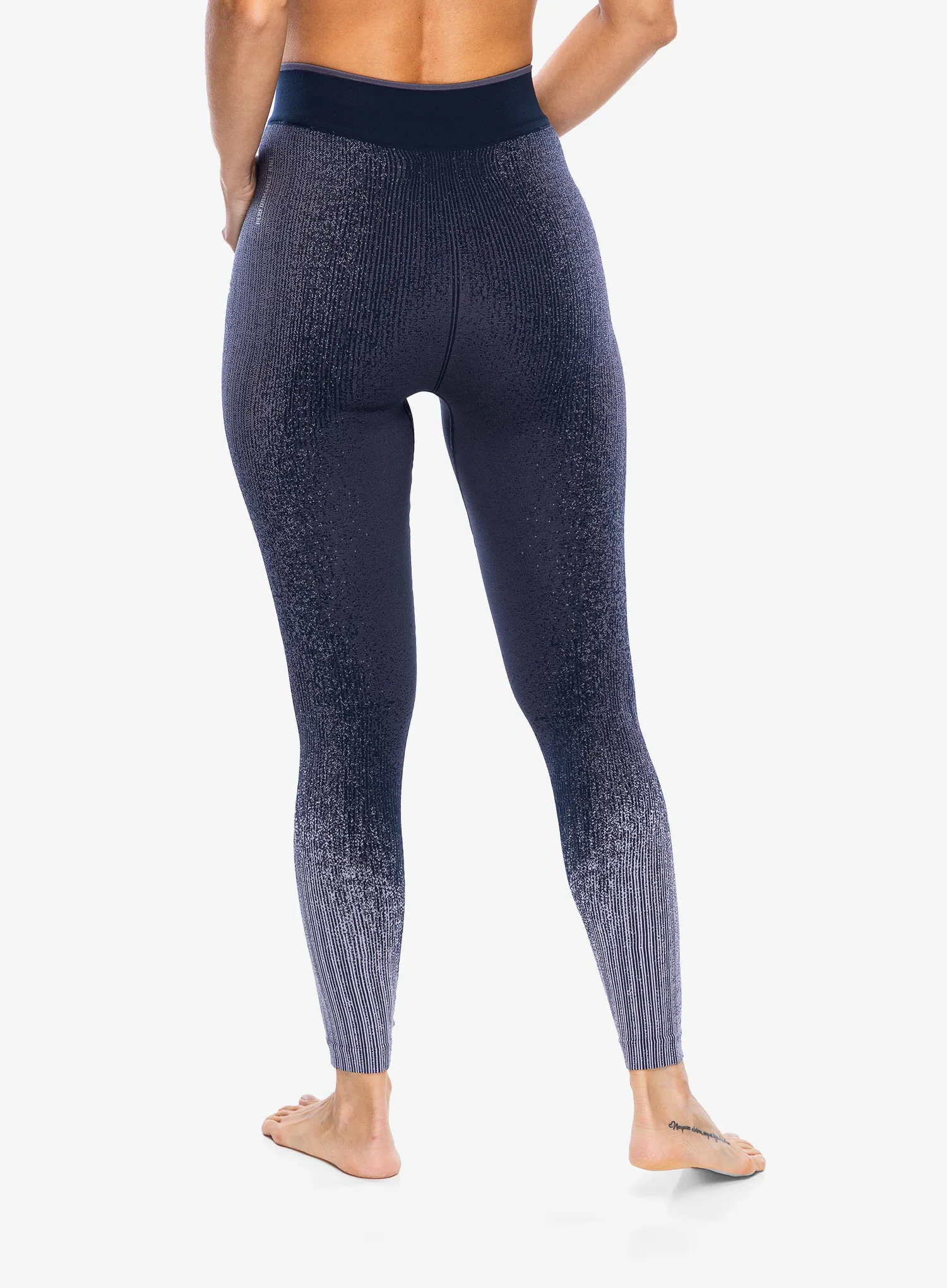 Termo legíny dámské Odlo Blackcomb Eco BL Bottom Long - gray ridge