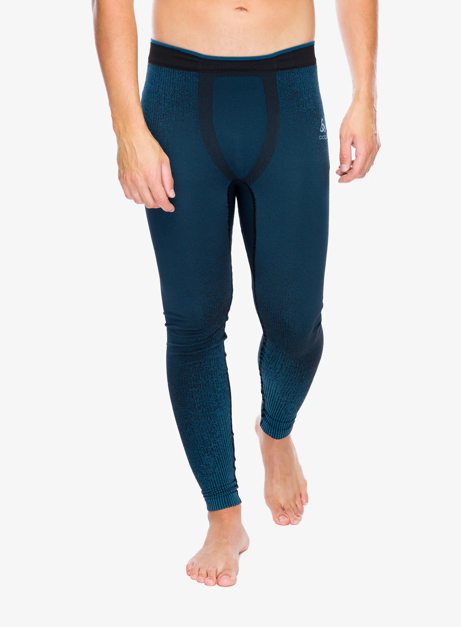 Termolegíny Odlo Blackcomb Eco BL Bottom Long - provincial blue