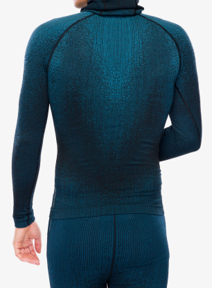 Funkční mikina Odlo Blackcomb Eco BL Top Facemask LS - provincial blue