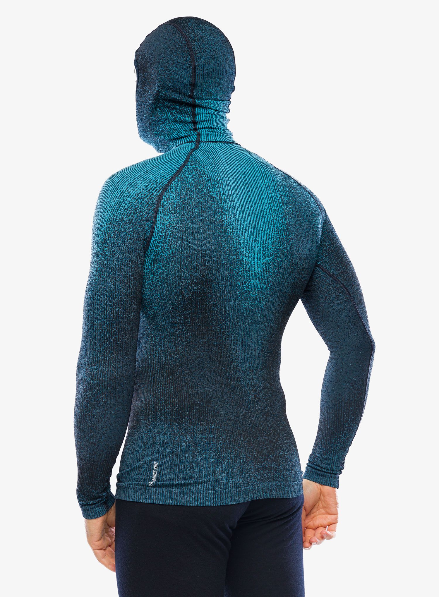 Funkční mikina Odlo Blackcomb Eco BL Top Facemask LS - saxony blue