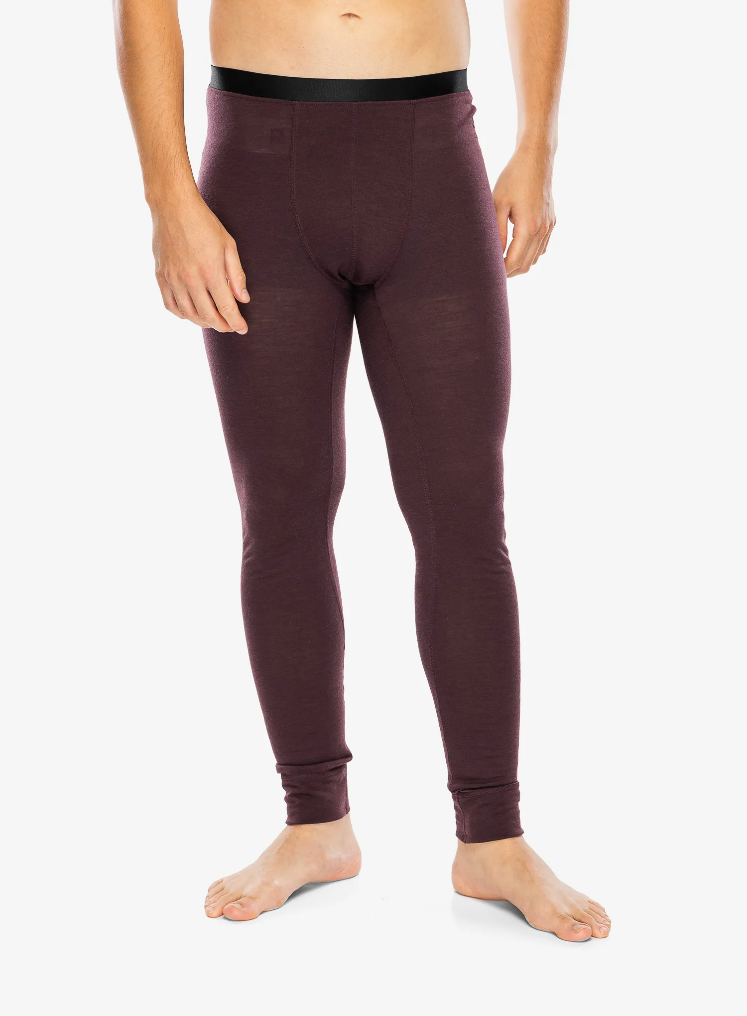 Termolegíny Odlo Merino 160 BL Bottom Long - fudge