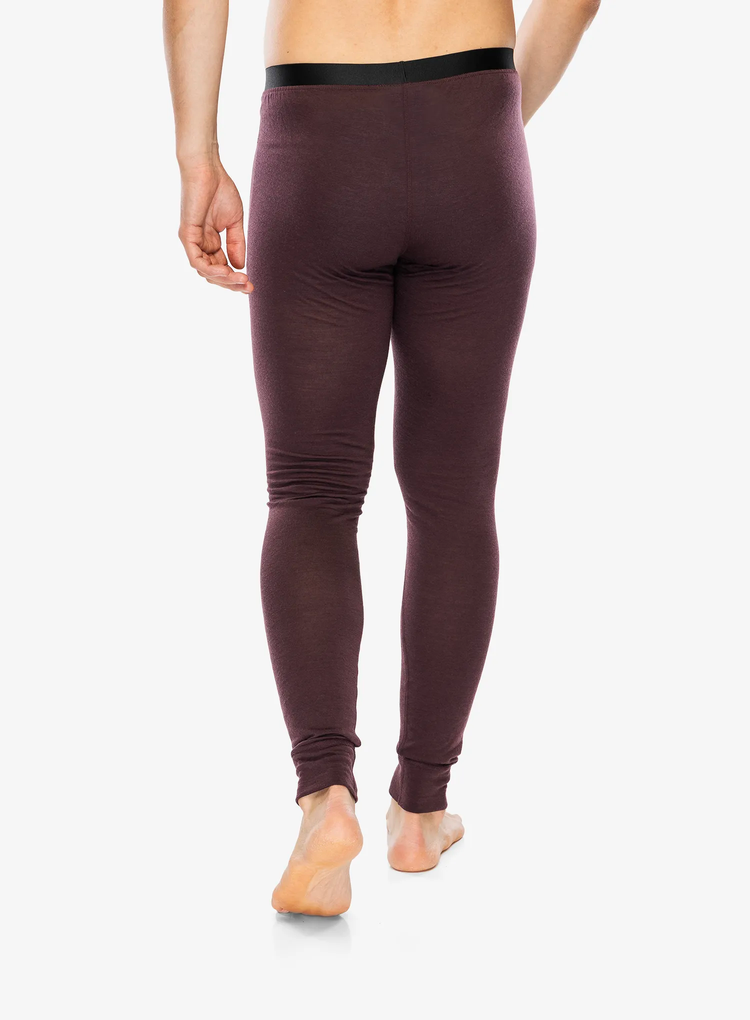 Termolegíny Odlo Merino 160 BL Bottom Long - fudge