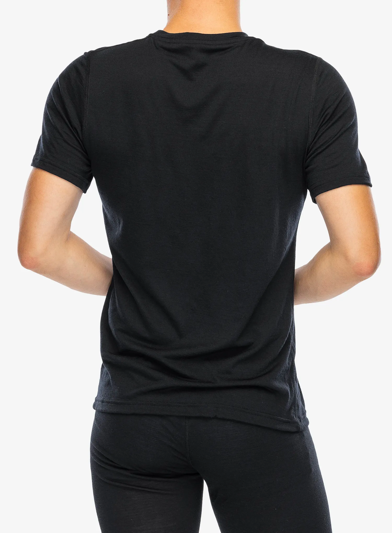 Termotriko Odlo Merino 160 BL Top Crew Neck SS - black