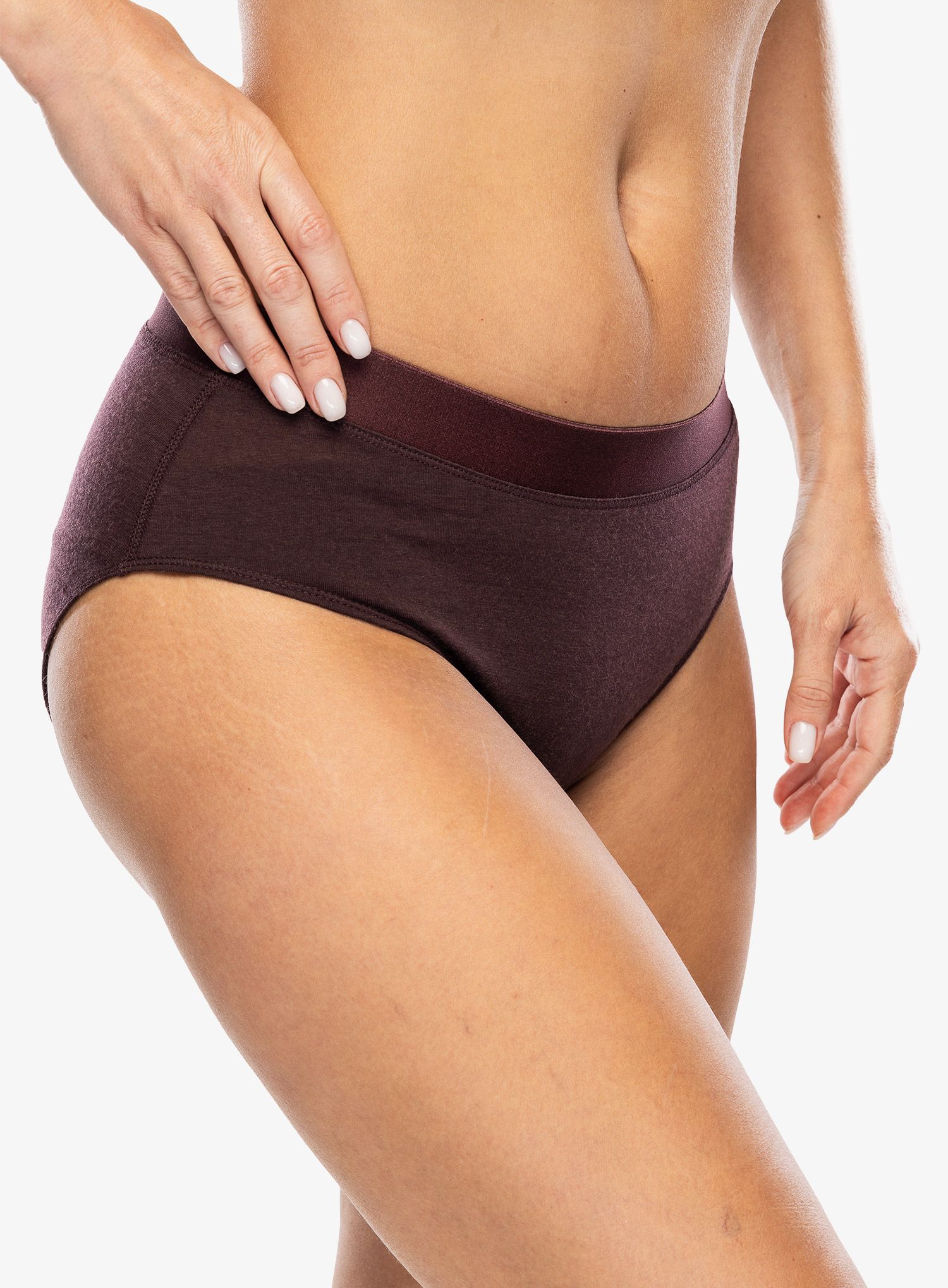 Dámské kalhotky Odlo Merino 160 Panty - fudge