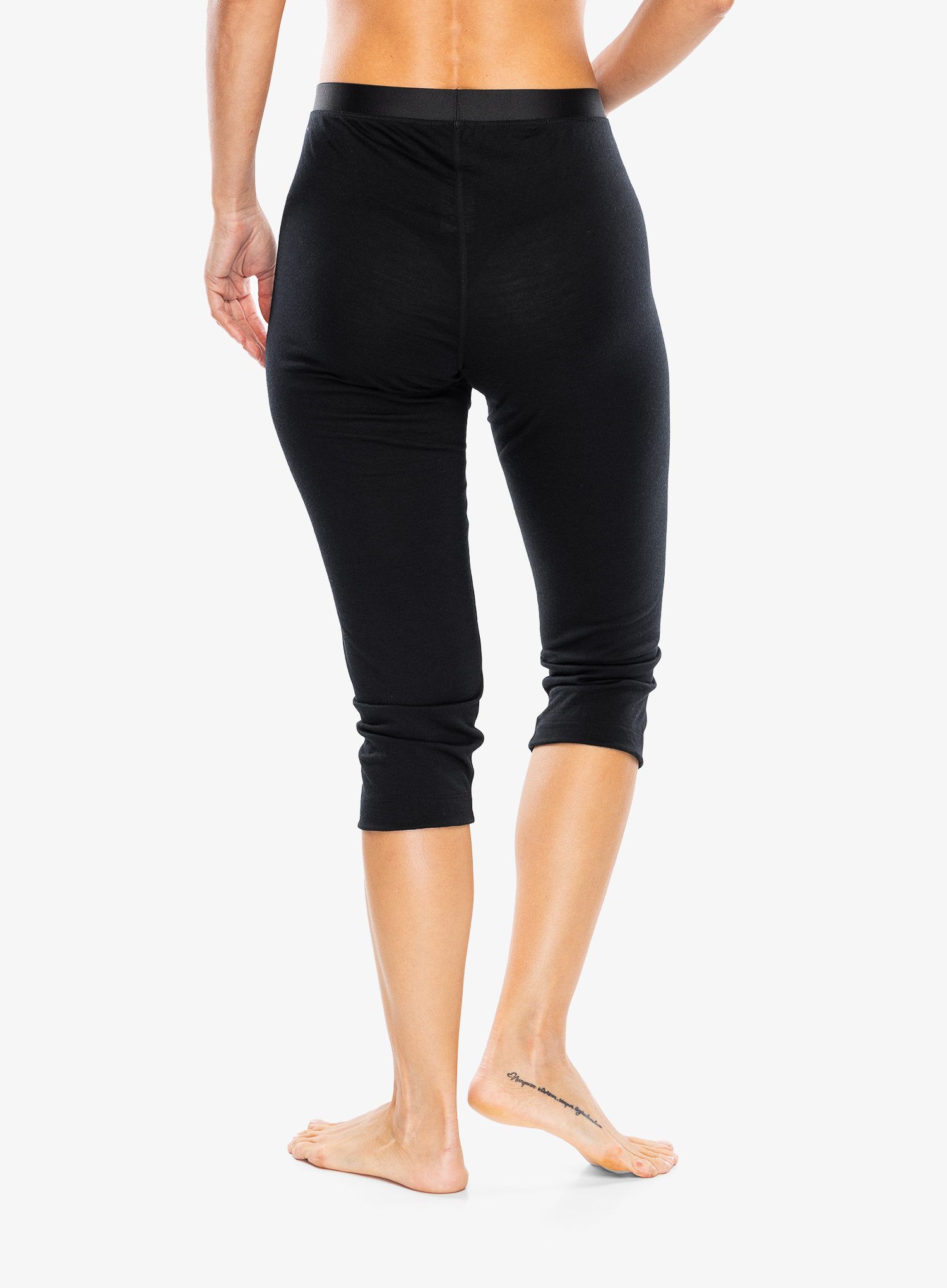 Termolegíny dámské Odlo Merino 200 BL Bottom 3/4 - black