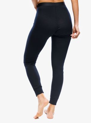 Termolegíny dámské Odlo Merino 200 BL Bottom Long - black