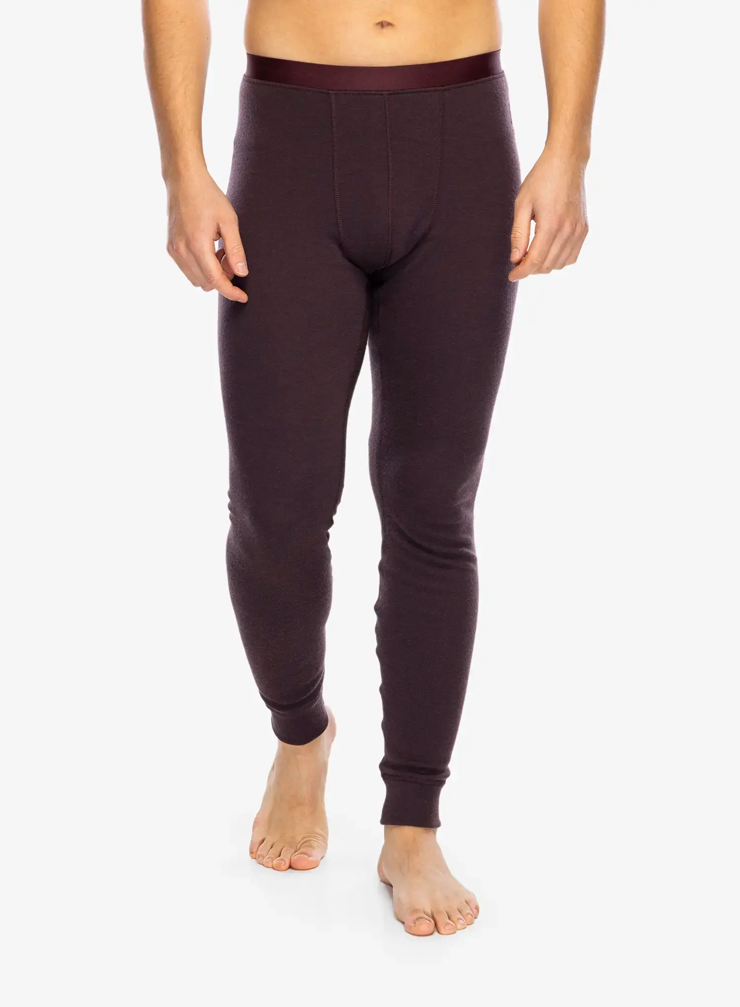 Termolegíny Odlo Merino 260 BL Bottom Long - fudge