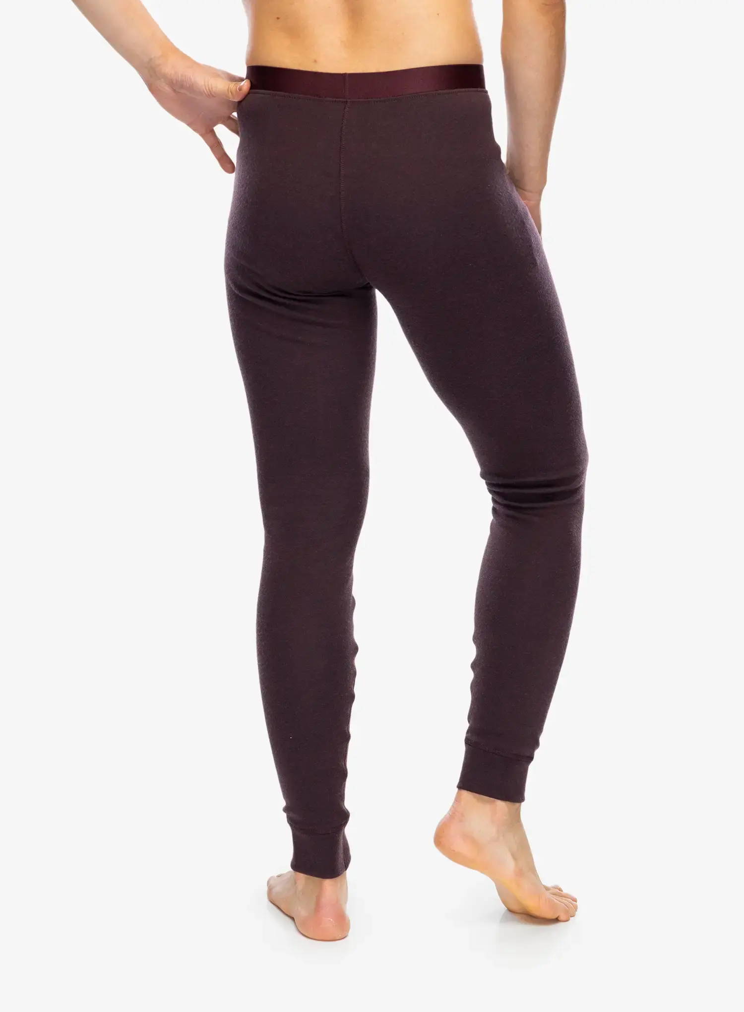 Termolegíny Odlo Merino 260 BL Bottom Long - fudge