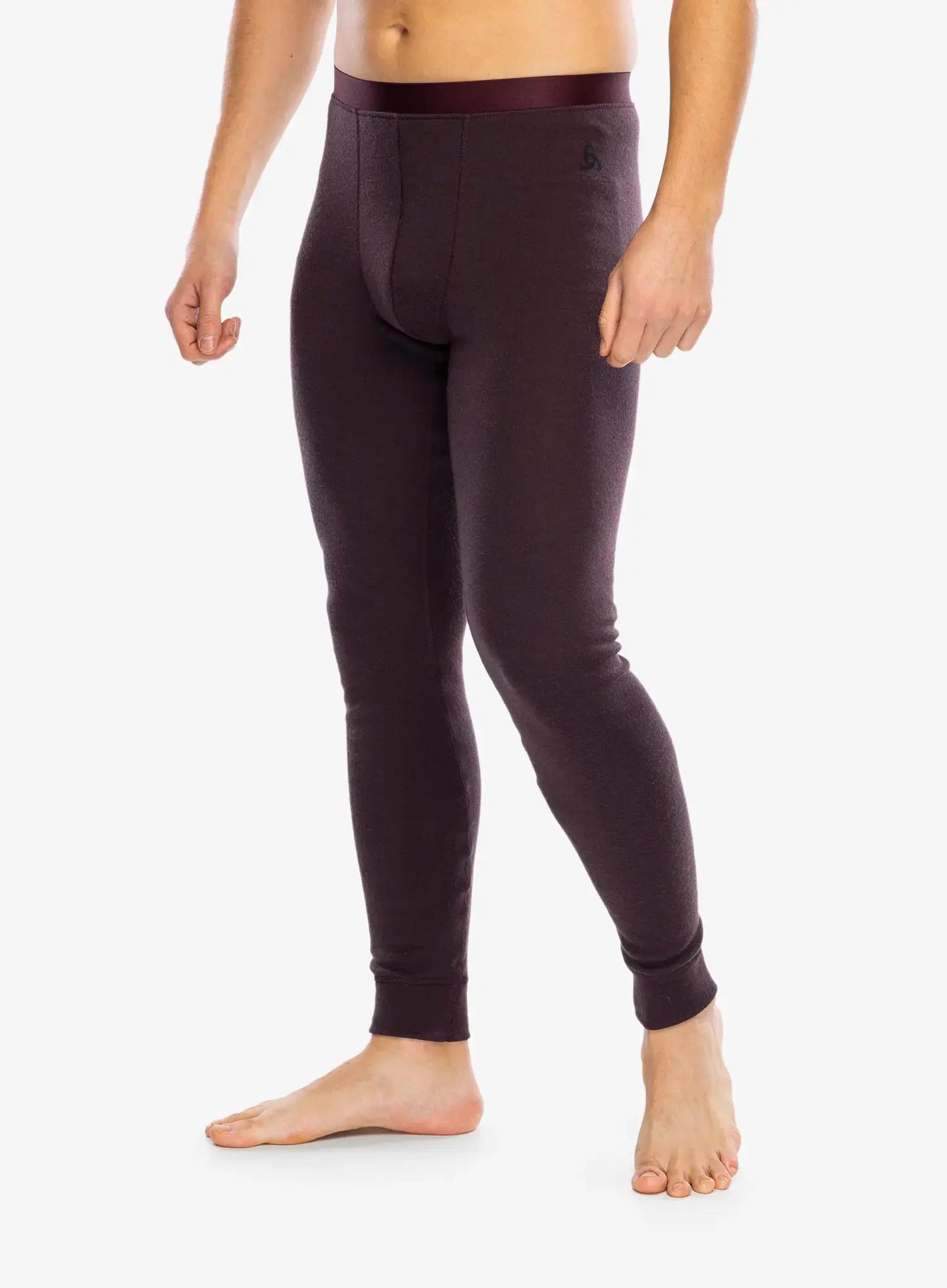 Termolegíny Odlo Merino 260 BL Bottom Long - fudge