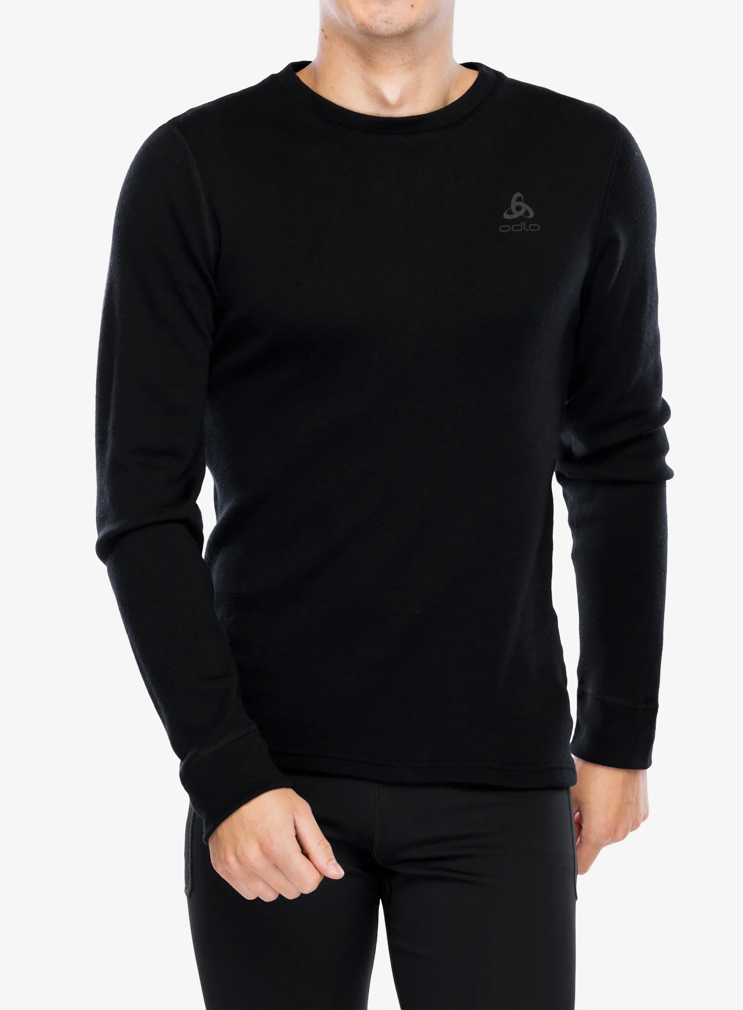 Funkční mikina Odlo Merino 260 BL Top Crew Neck LS - black