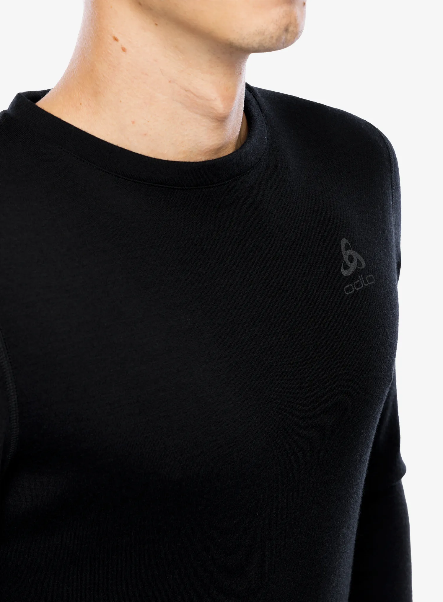 Funkční mikina Odlo Merino 260 BL Top Crew Neck LS - black