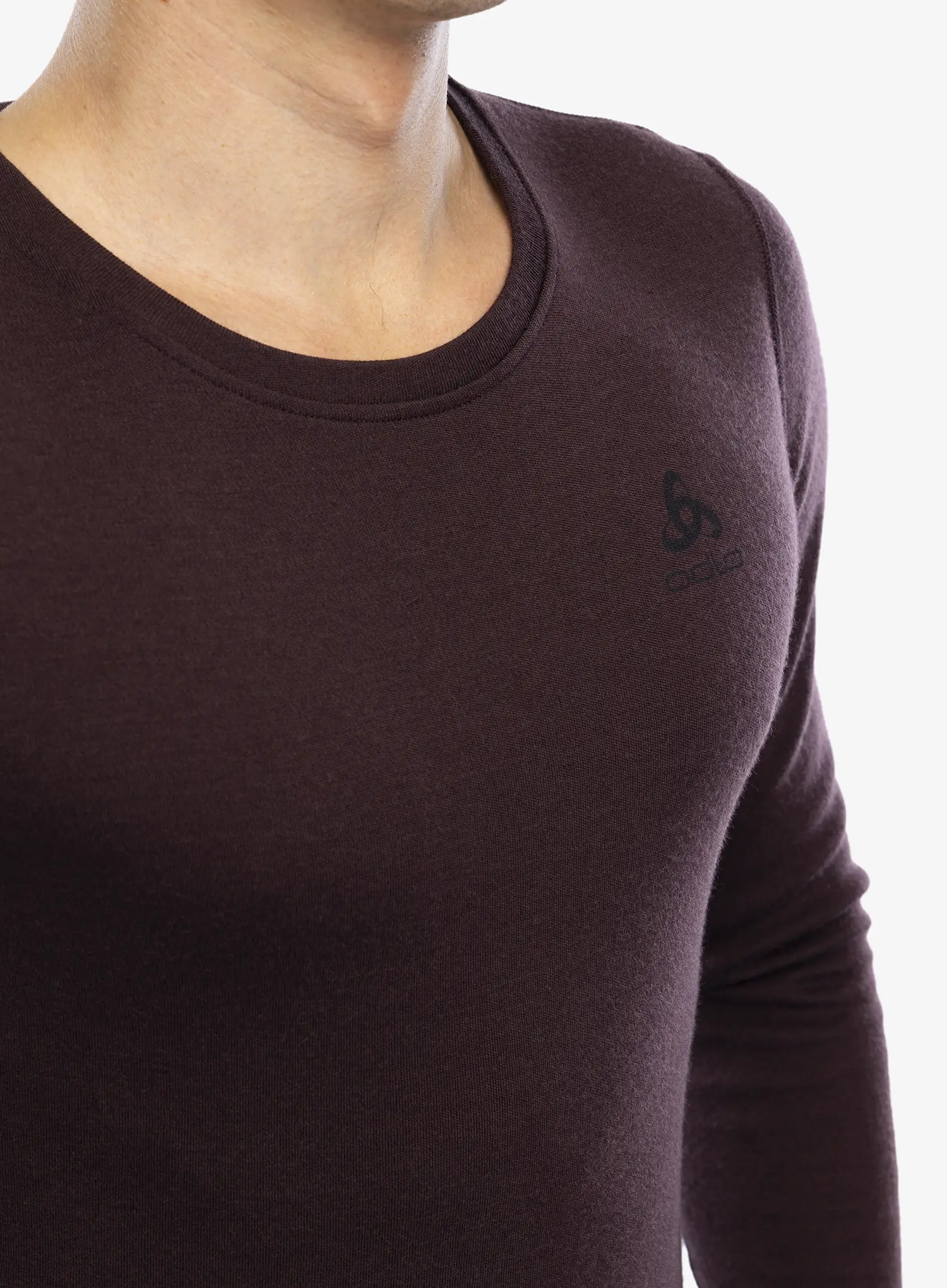Funkční mikina Odlo Merino 260 BL Top Crew Neck LS - fudge