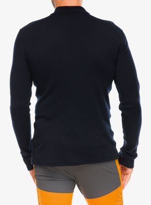 Funkční mikina Odlo Merino 260 BL Top Turtle Neck LS Half Zip - black
