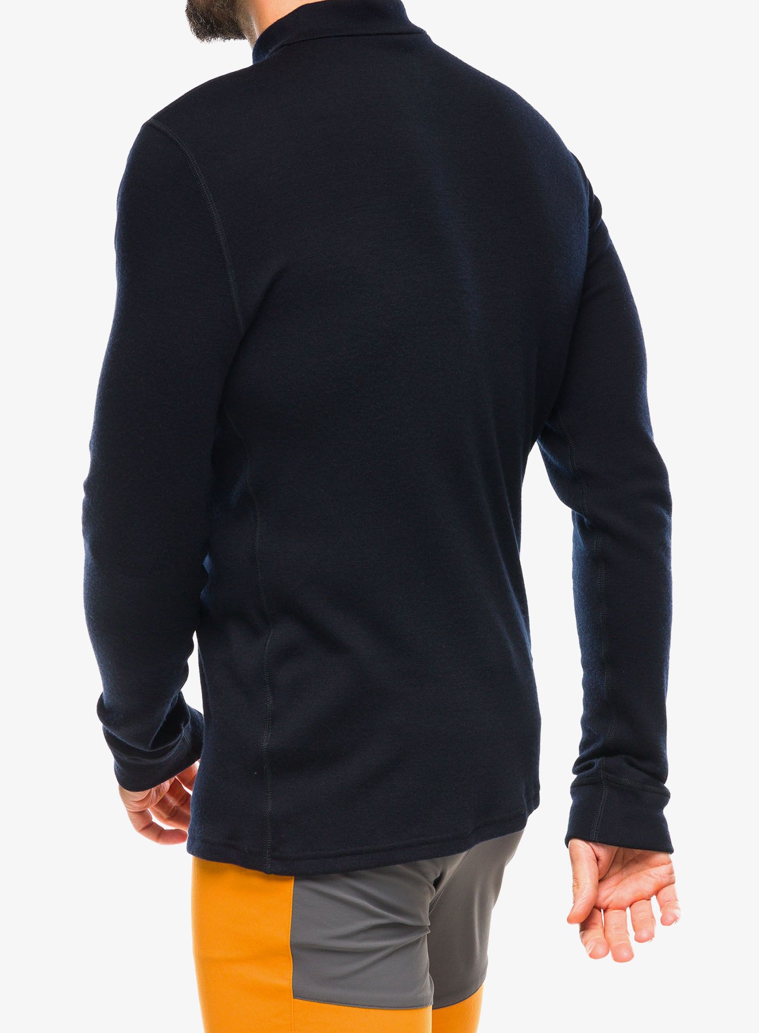 Funkční mikina Odlo Merino 260 BL Top Turtle Neck LS Half Zip - black