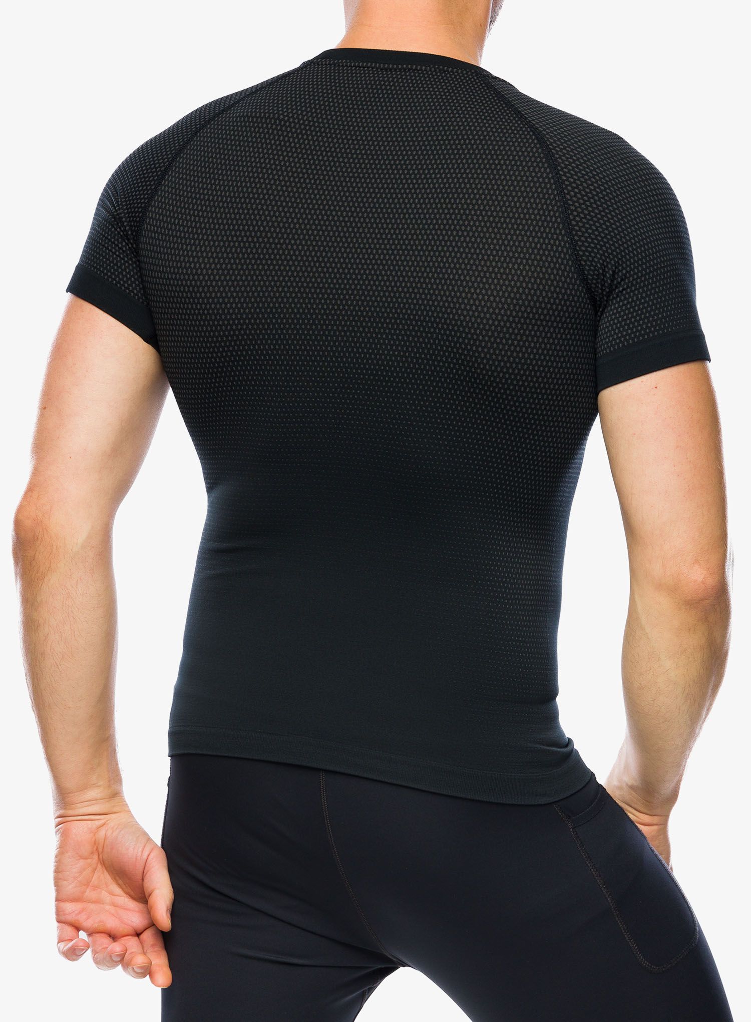 Termotriko Odlo Performance Light Eco BL Top Crew Neck SS - black