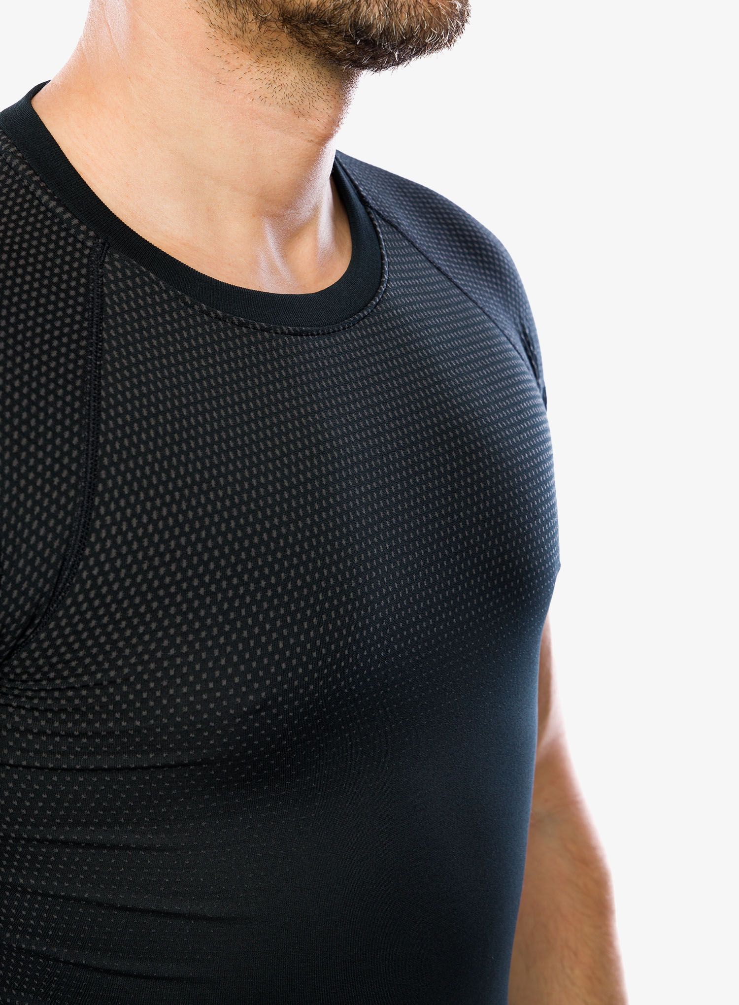 Termotriko Odlo Performance Light Eco BL Top Crew Neck SS - black