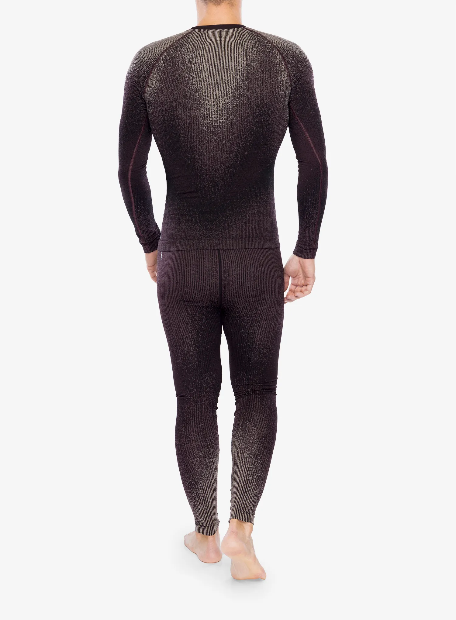 Funkční mikina Odlo Performance Warm Blackcomb BL Top Crew Neck LS - fudge